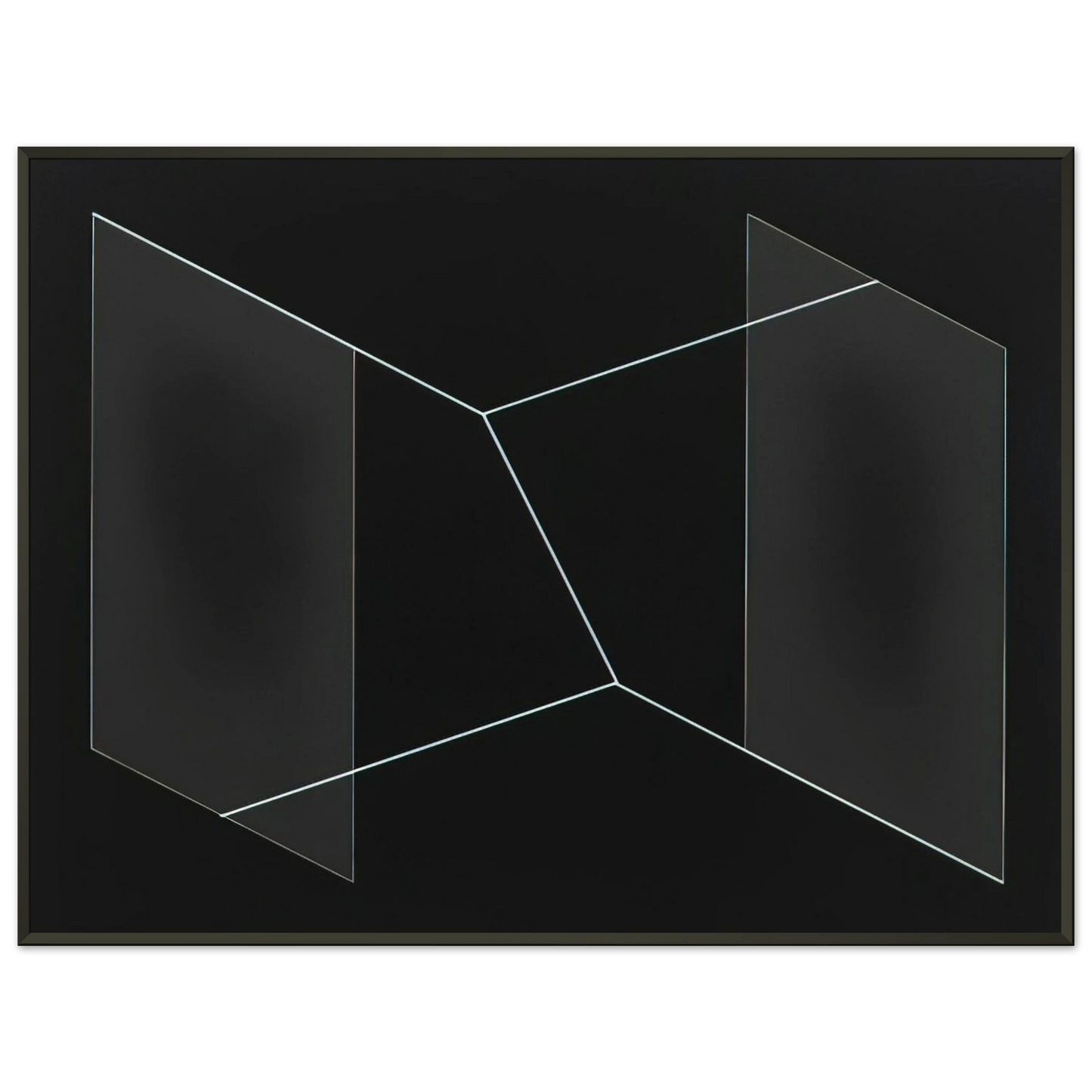 Josef Albers F 32 PERICLES 1954 Framed Art Print - Aluminum Frame - 70x100 cm / 28x40 inches