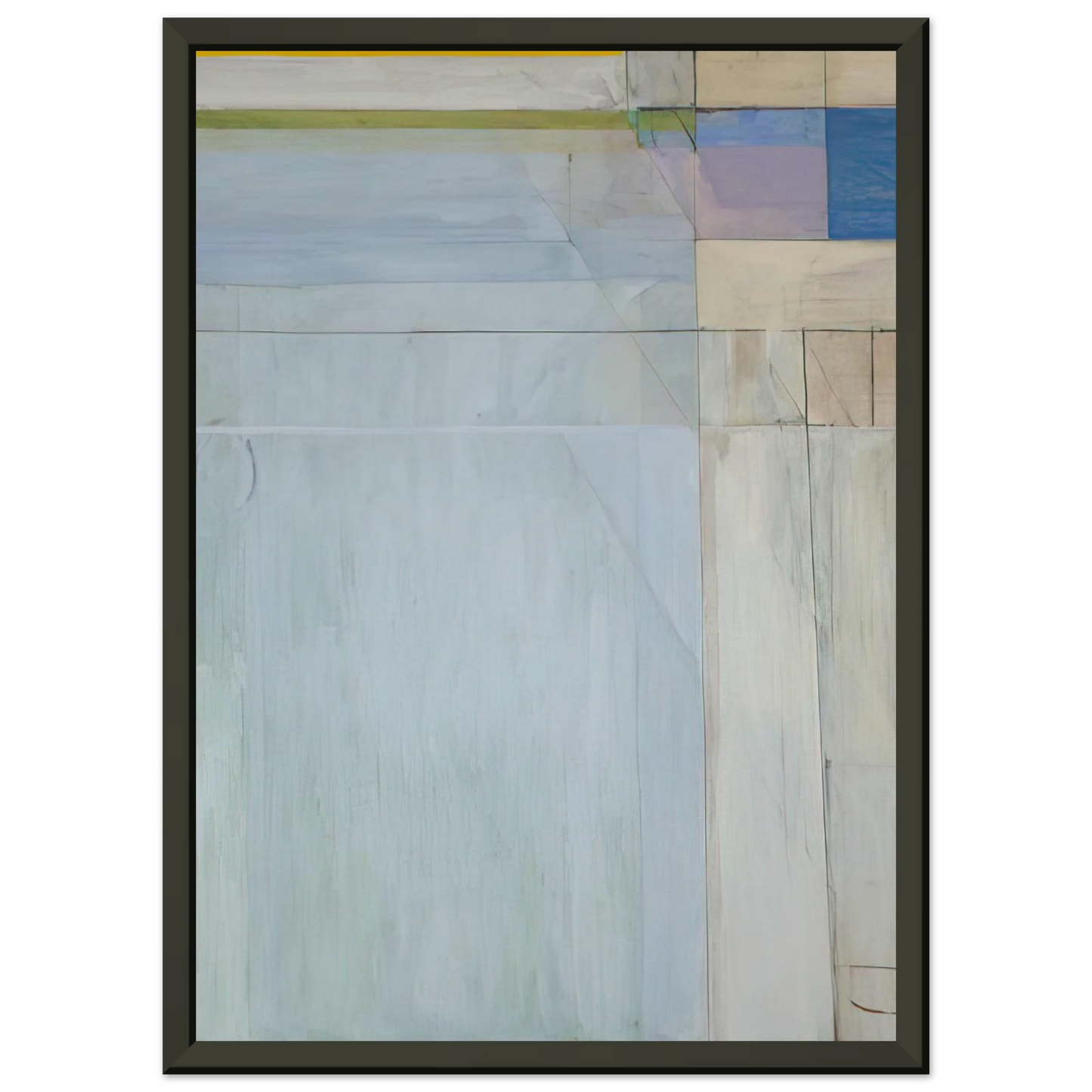 Richard Diebenkorn Ocean Park 54 Framed Art Print - Aluminum Frame - 60x80 cm / 24x32 inches
