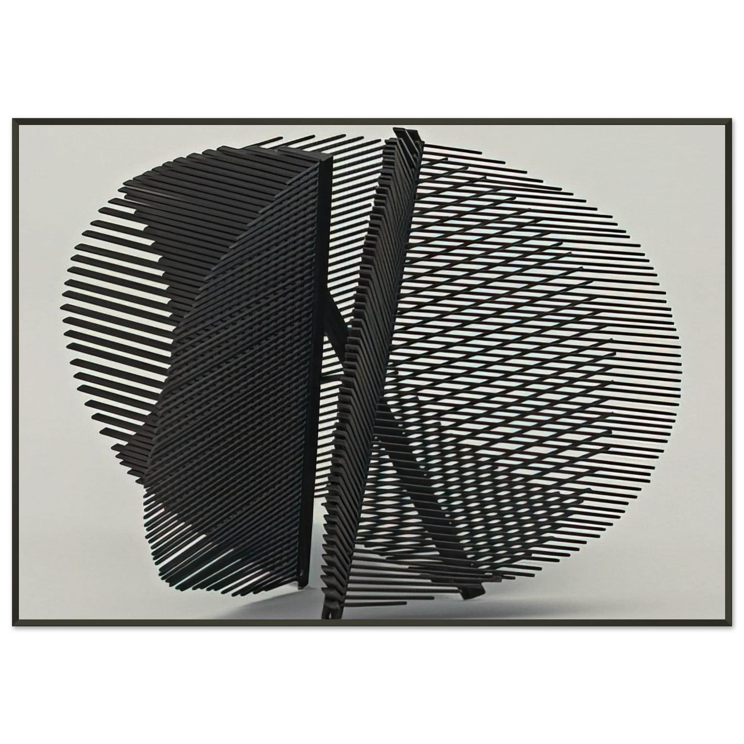 Gego Esfera 1959 Framed Art Print - Aluminum Frame - 21x29.7 cm / 8x12"