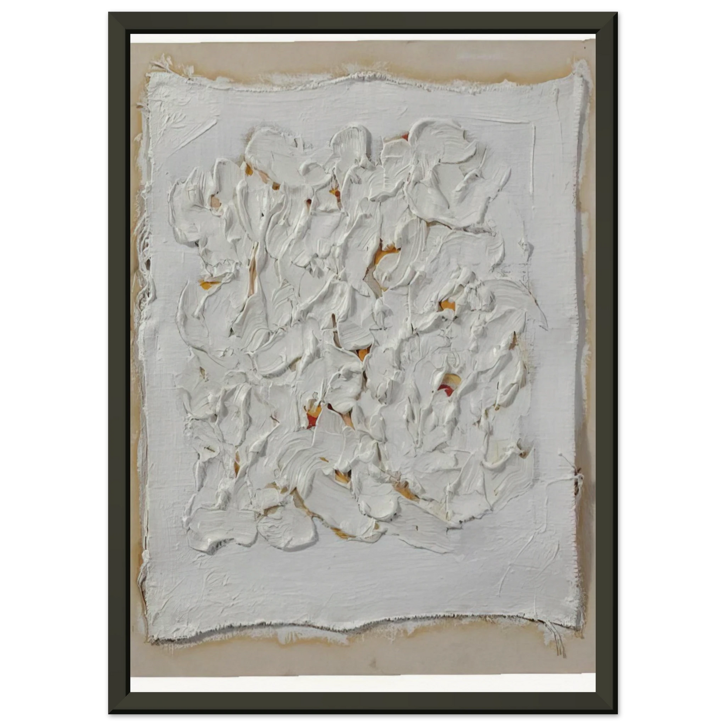 Robert Ryman Untitled Minimalism Framed Art Print - Aluminum Frame - 40x50 cm / 16x20 inches
