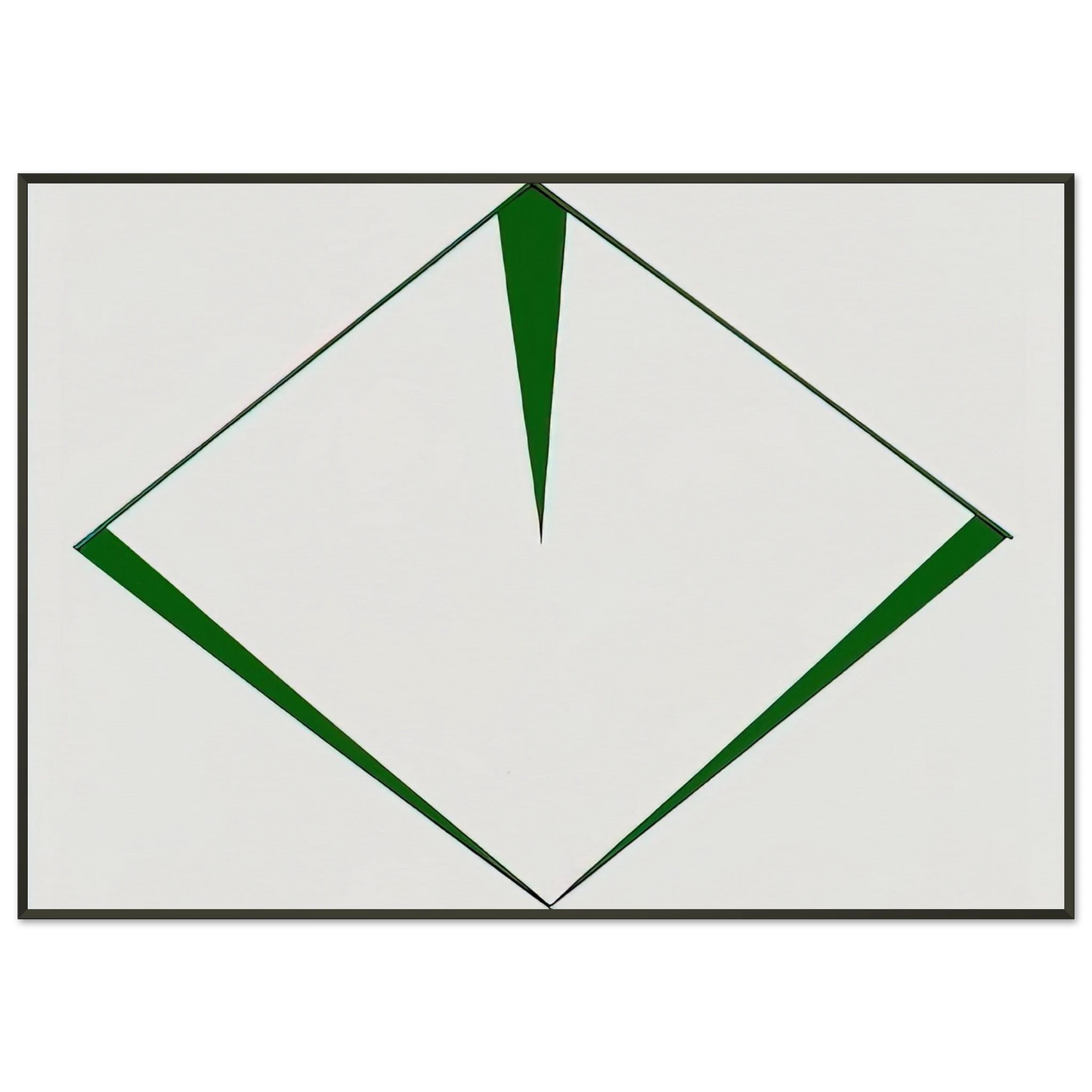 Carmen Herrera Irlanda 1952 Framed Art Print - Aluminum Frame - 21x29.7 cm / 8x12"