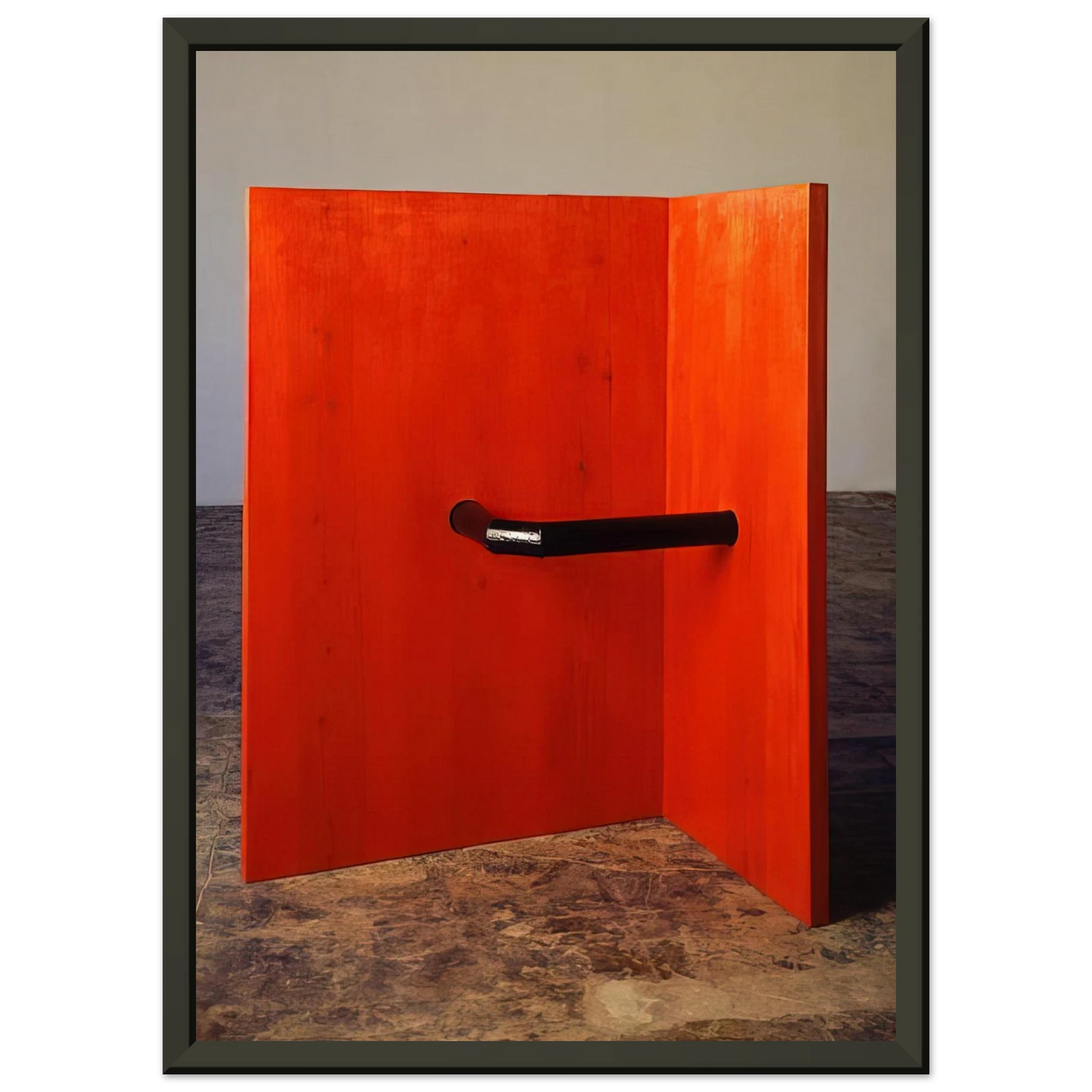 Donald Judd Untitled DSS 33 1962 Framed Art Print - Aluminum Frame - 40x50 cm / 16x20 inches