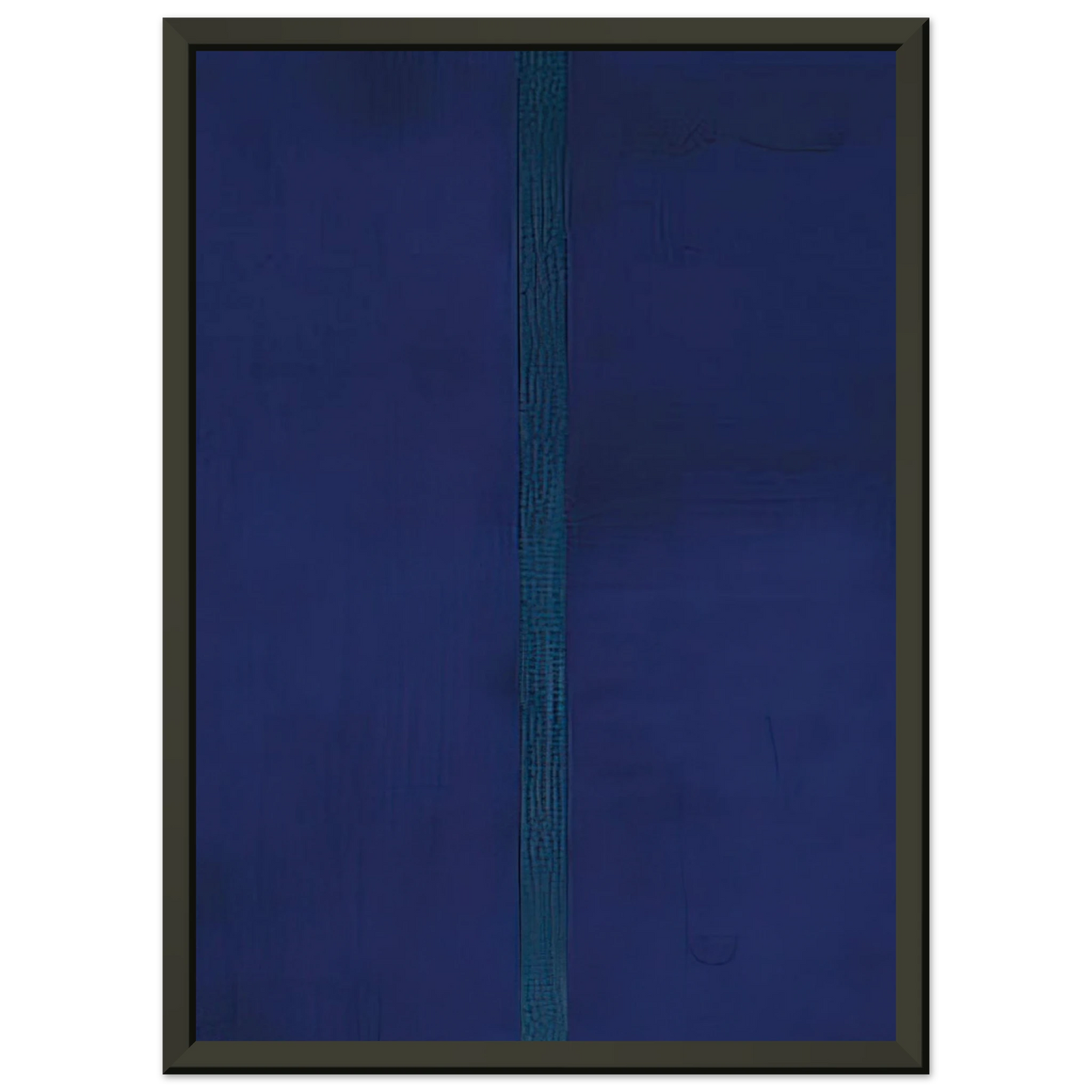 Barnett Newman Onement V Framed Art Print - Aluminum Frame - 60x80 cm / 24x32 inches