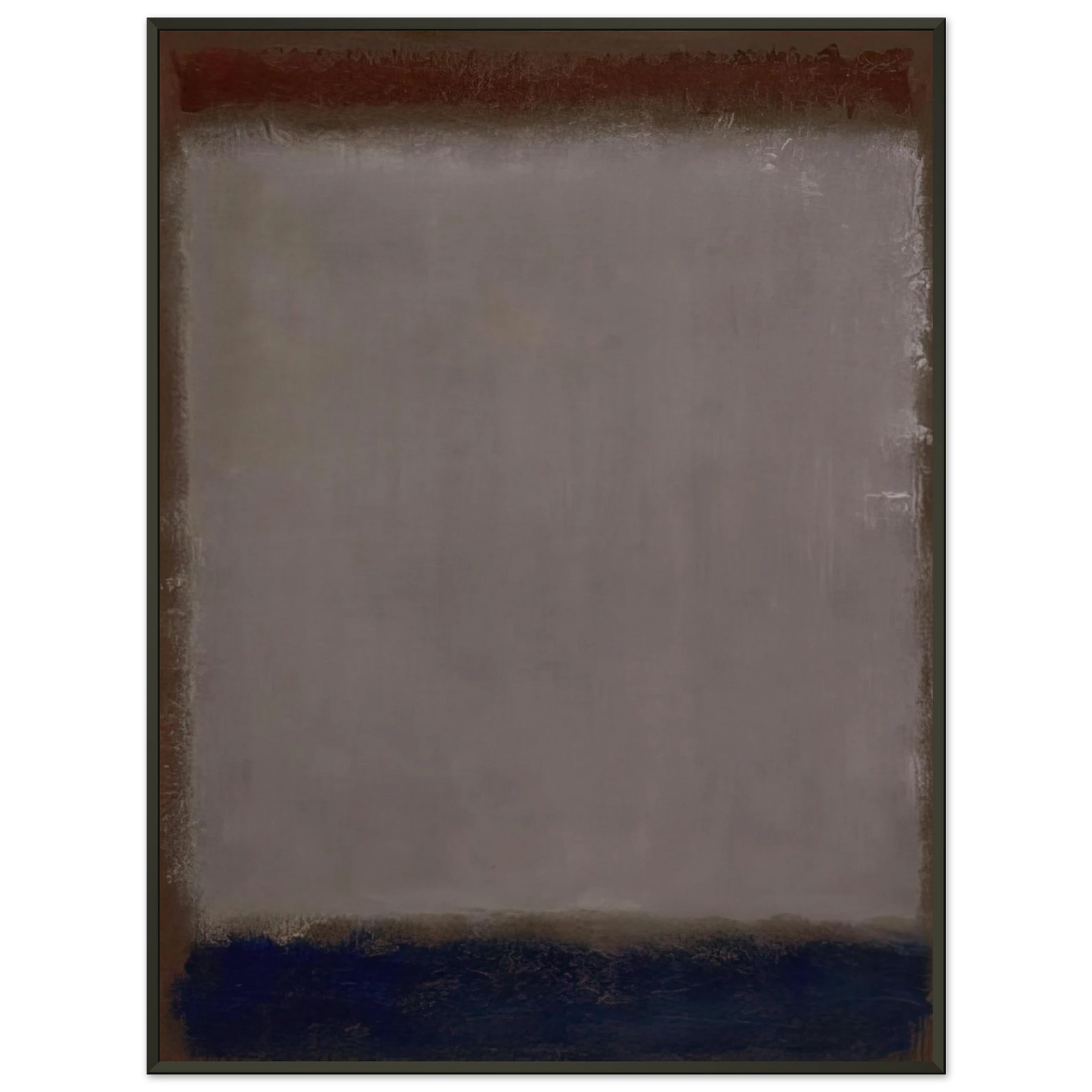 Mark Rothko Lavender and Mulberry 1959 Framed Art Print - Aluminum Frame - 60x80 cm / 24x32 inches