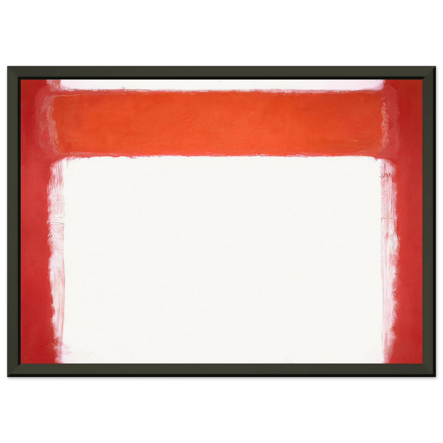 Mark Rothko No 16 1957 Framed Art Print - Aluminum Frame - 60x80 cm / 24x32 inches