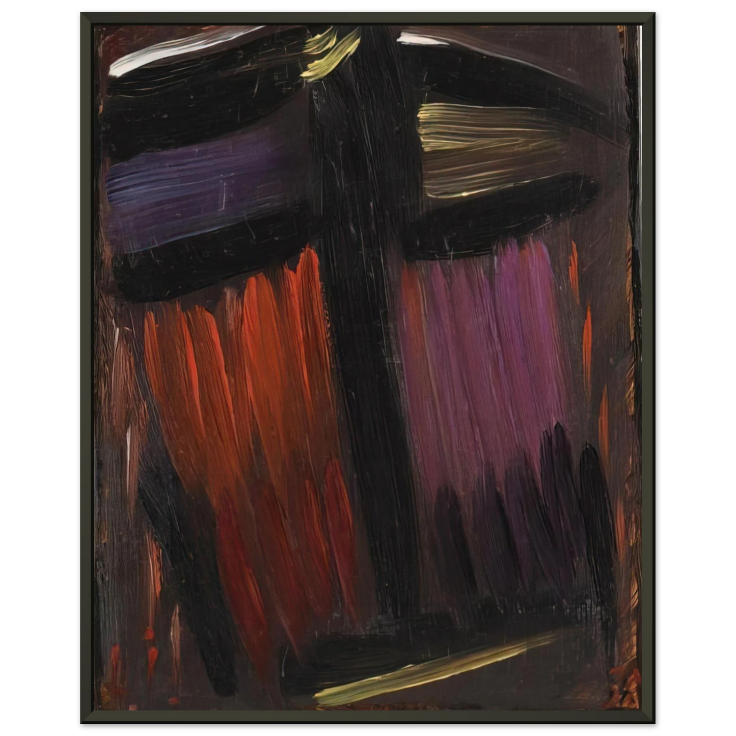 Alexej von Jawlensky MEDITATION 1936 Framed Art Print - Aluminum Frame - 60x80 cm / 24x32 inches