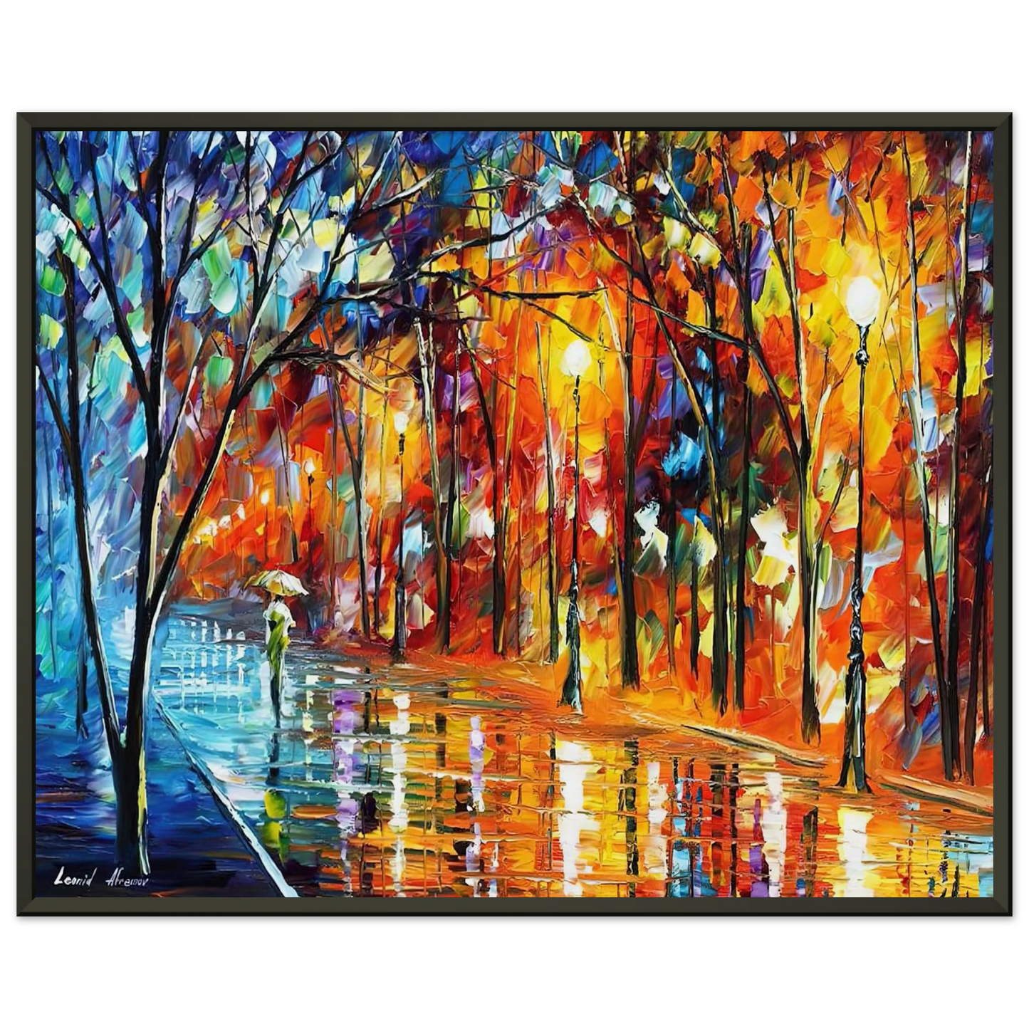 Leonid Afremov Leonid Afremov Framed Art Print - Aluminum Frame - 60x80 cm / 24x32 inches