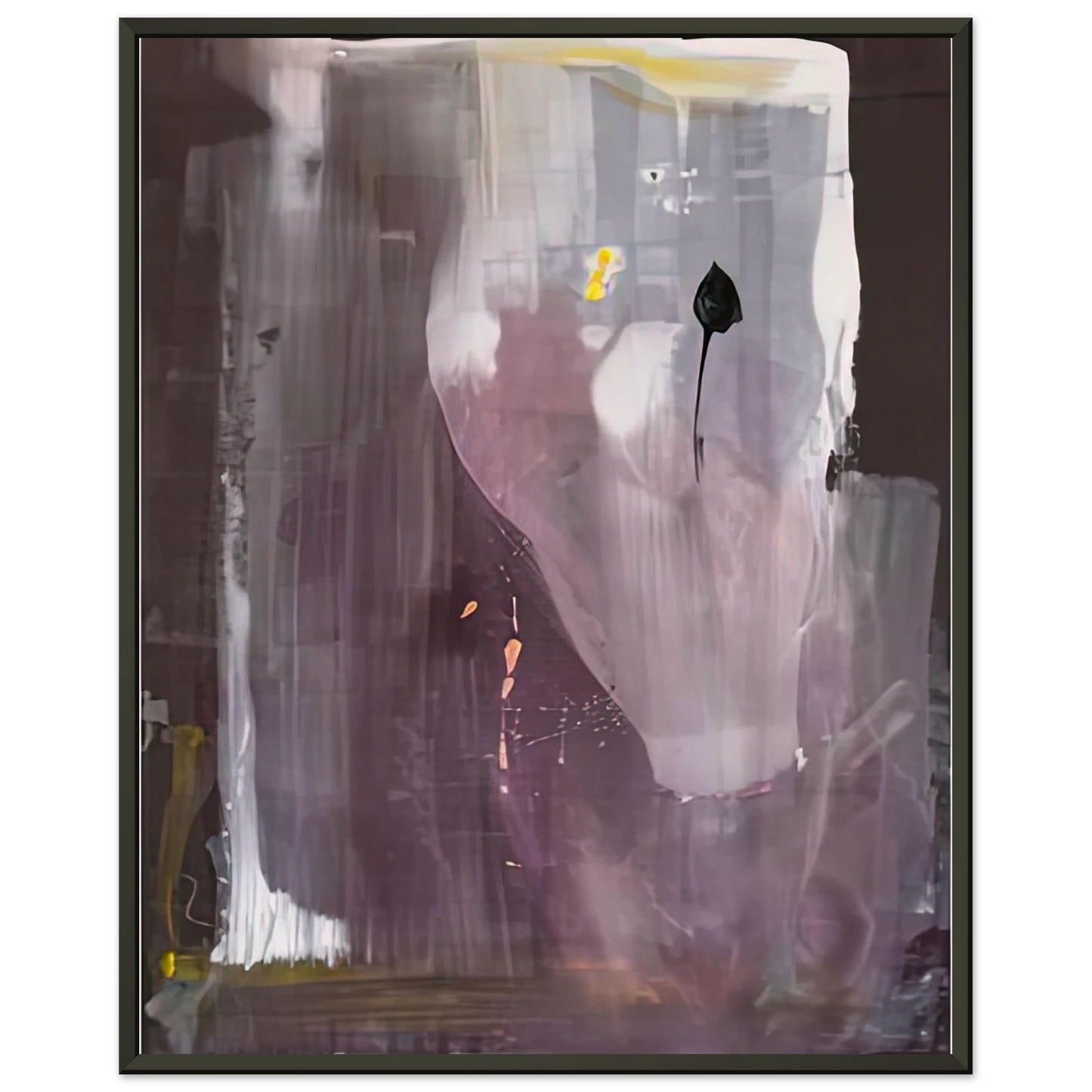 Helen Frankenthaler  Portrait of Margaretha Trip 1980 Framed Art Print  - Aluminum Frame - 40x50 cm / 16x20 inches