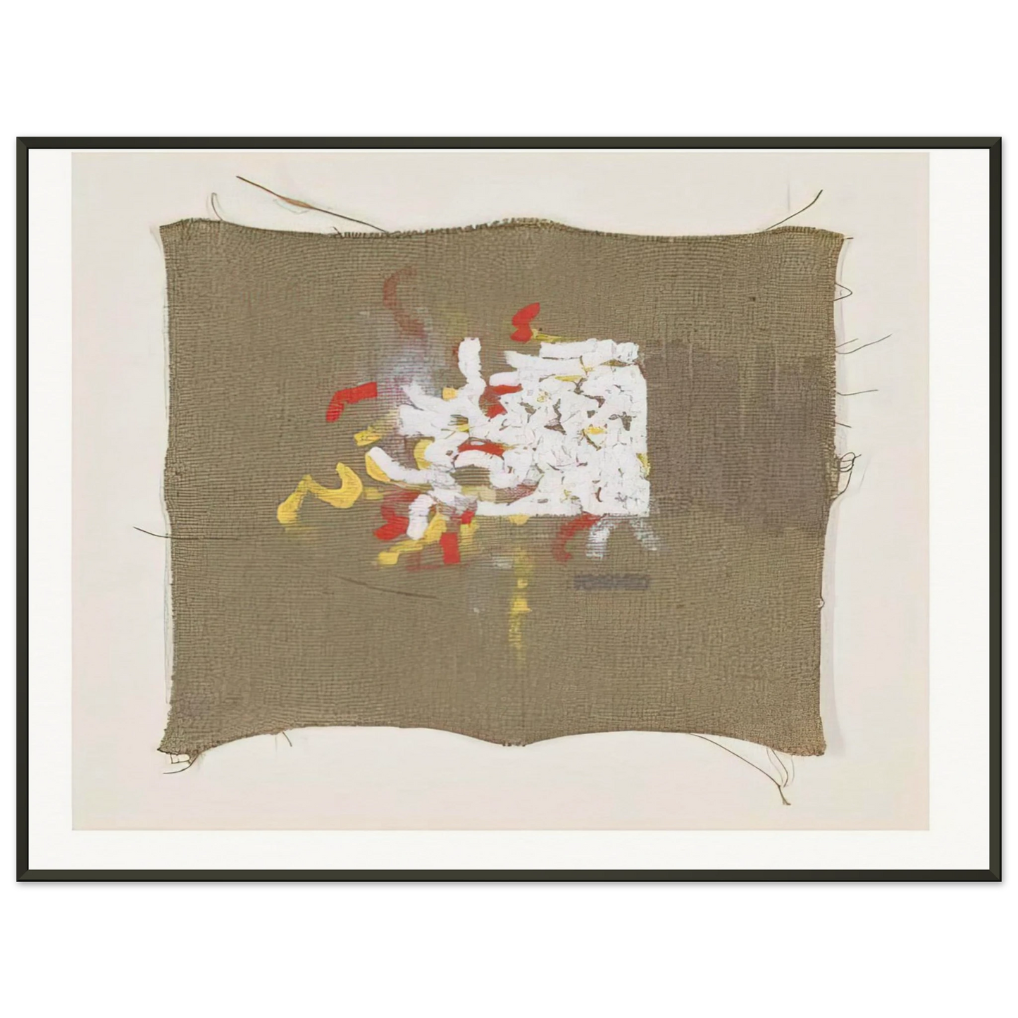 Robert Ryman Untitled 36 Framed Art Print - Aluminum Frame - 70x100 cm / 28x40 inches