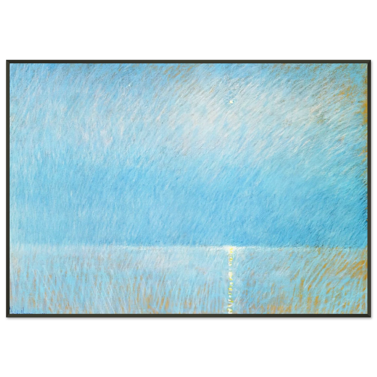 Childe Hassam The Evening Star Framed Art Print - Aluminum Frame - 21x29.7 cm / 8x12"