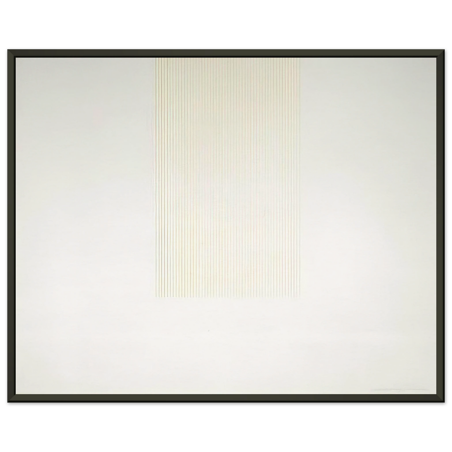 Gene Davis Untitled 1 1971 Framed Art Print - Aluminum Frame - 70x100 cm / 28x40 inches