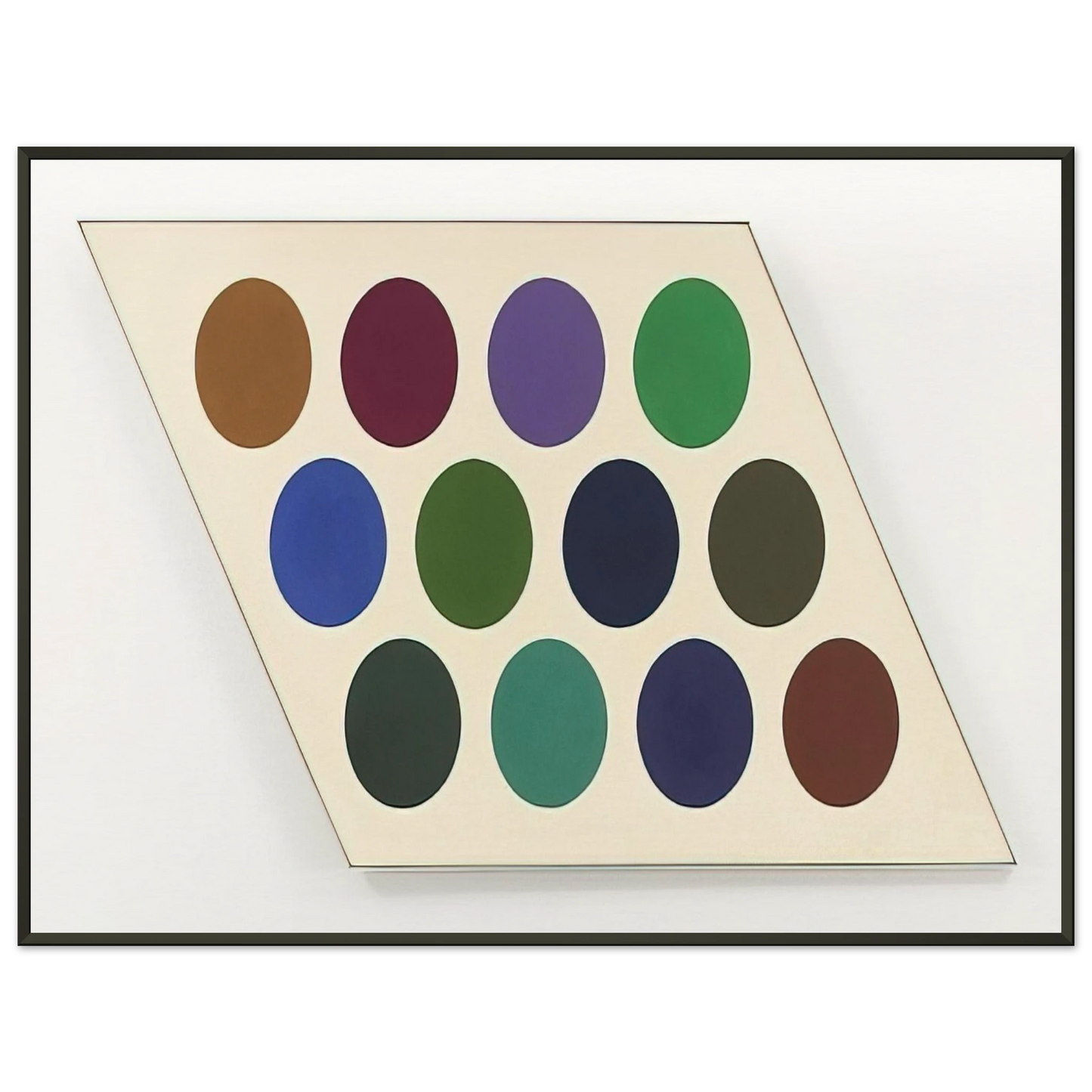 Thomas Downing Korfu 1965 Framed Art Print - Aluminum Frame - 60x80 cm / 24x32 inches