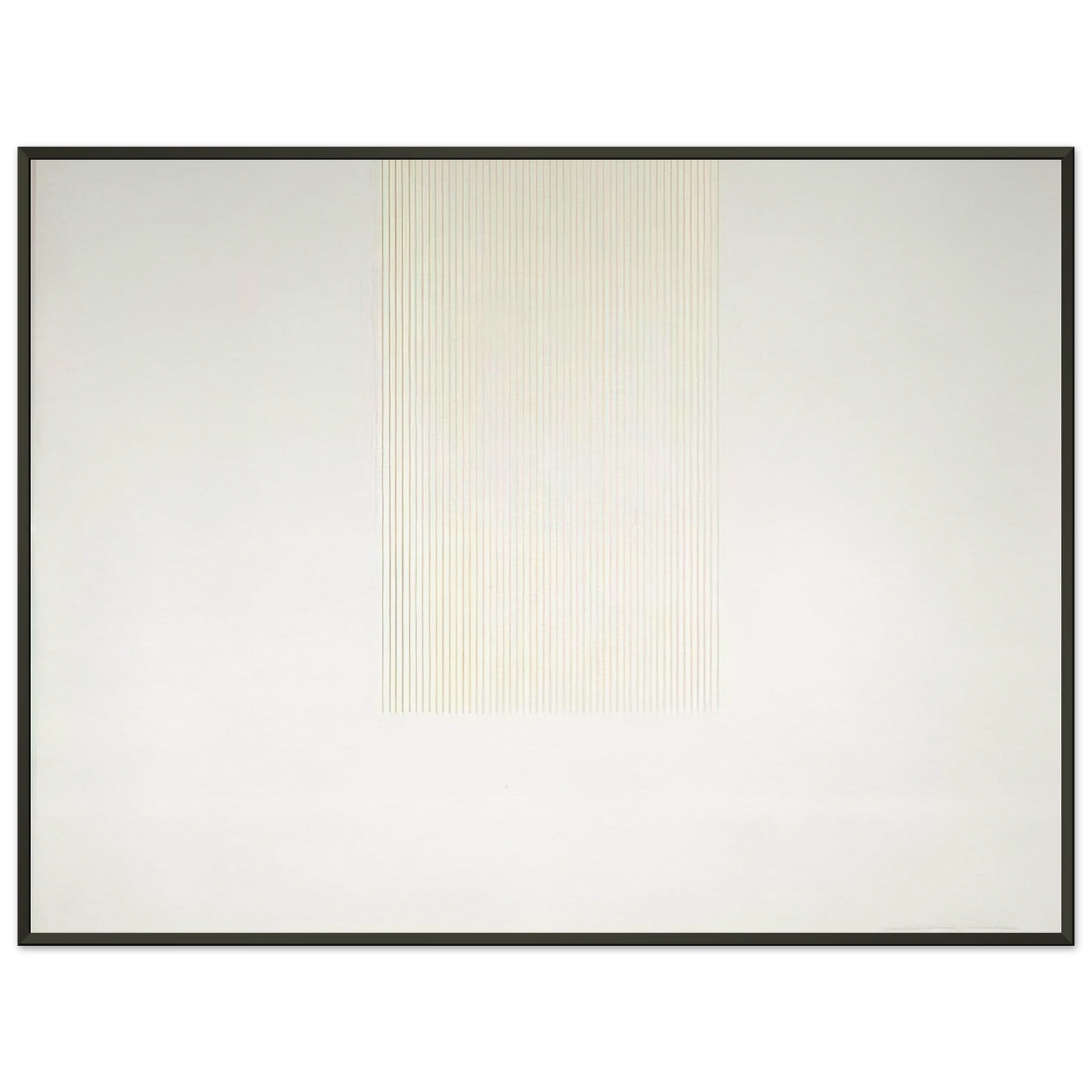 Gene Davis Untitled 1 1971 Framed Art Print - Aluminum Frame - 60x80 cm / 24x32 inches