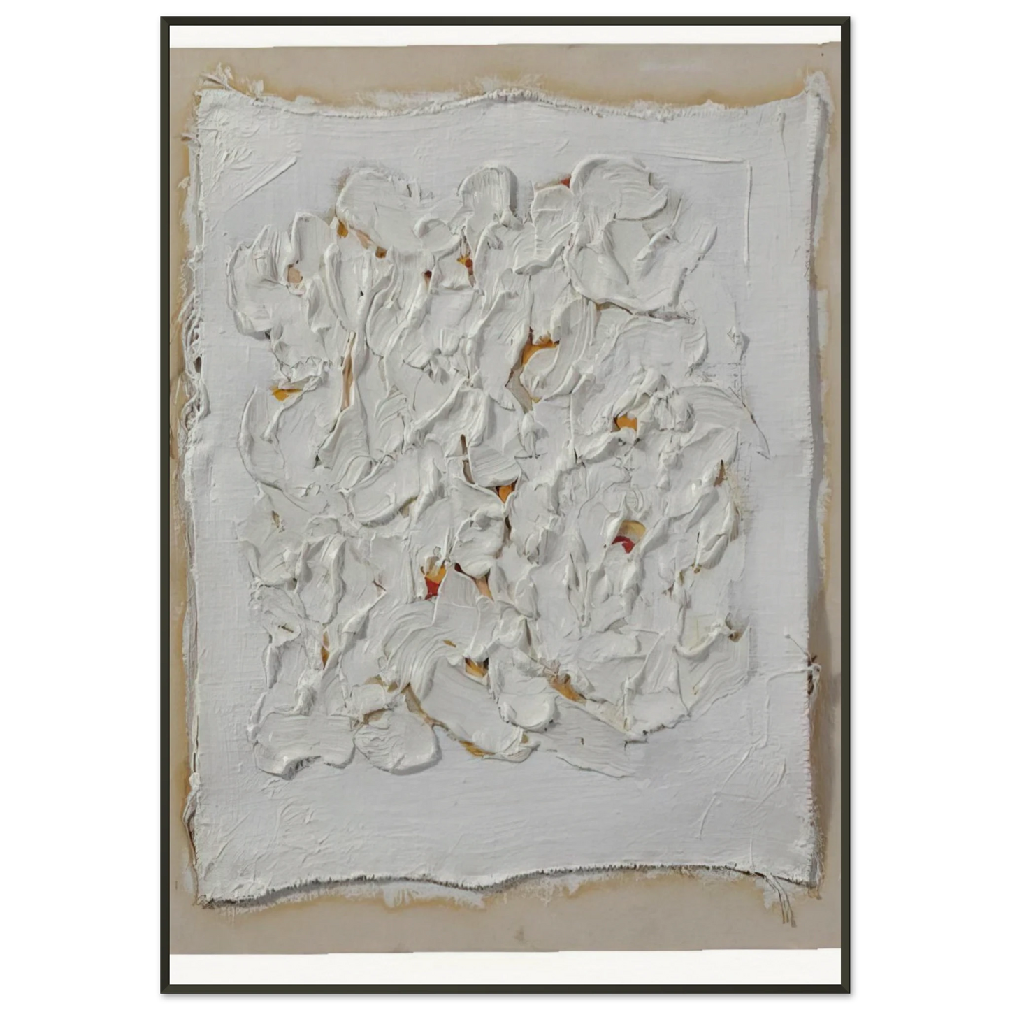 Paul Jenkins Untitled Framed Art Print - Aluminum Frame - 21x29.7 cm / 8x12"