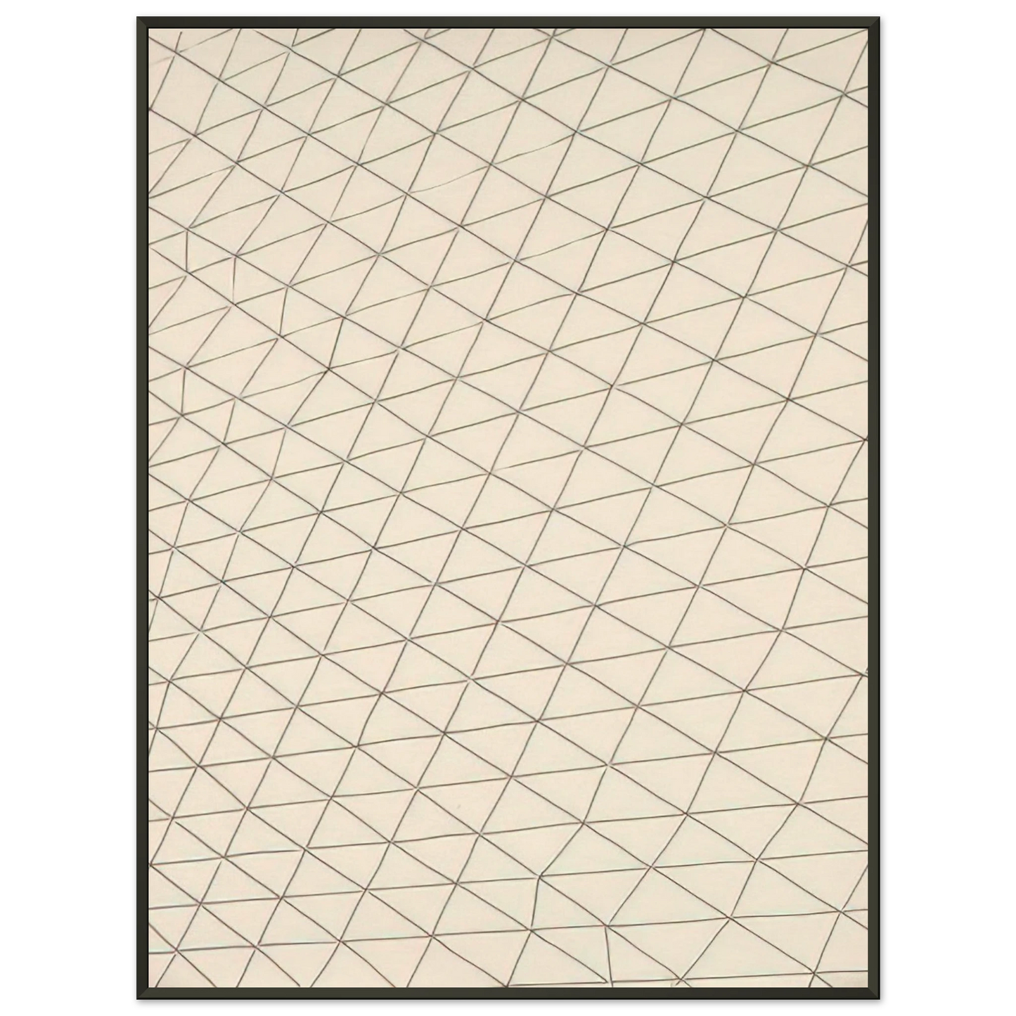 Gego Untitled 1969 Framed Art Print - Aluminum Frame - 70x100 cm / 28x40 inches