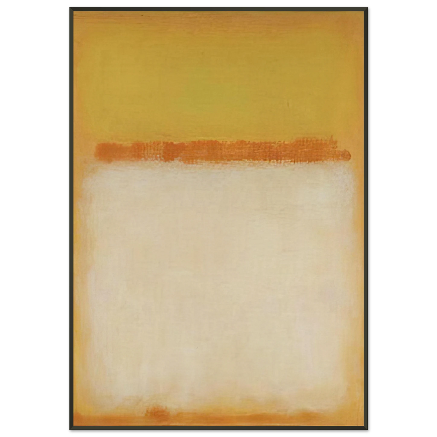 Mark Rothko Untitled 1955 Framed Art Print - Aluminum Frame - 21x29.7 cm / 8x12"