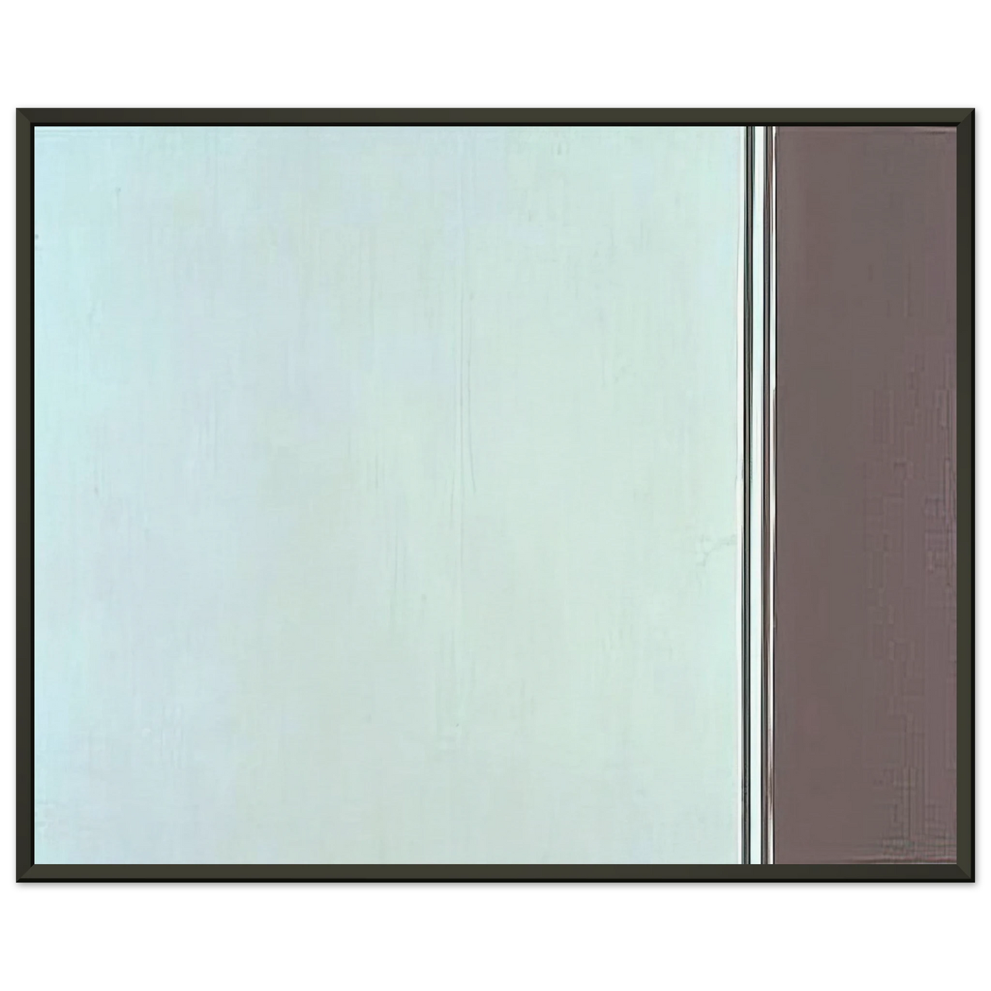 Barnett Newman Uriel Framed Art Print - Aluminum Frame - 40x50 cm / 16x20 inches