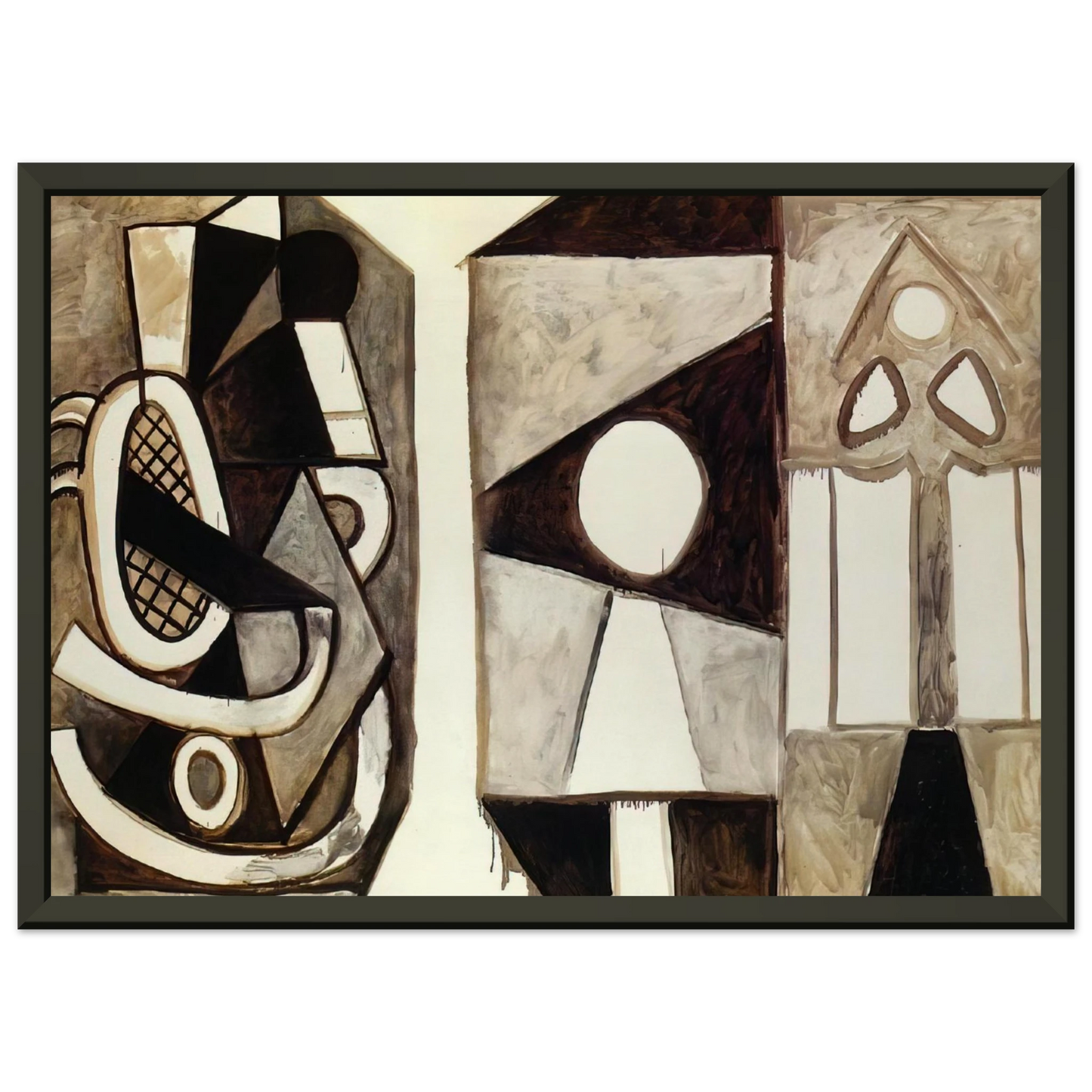 Pablo Picasso Armchair California Framed Art Print - Aluminum Frame - 60x80 cm / 24x32 inches