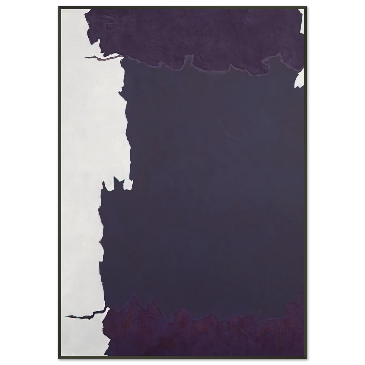 Theodoros Stamos Infinity Field Creten Series Rizitika 4 1983 Framed Art Print - Aluminum Frame - 21x29.7 cm / 8x12"