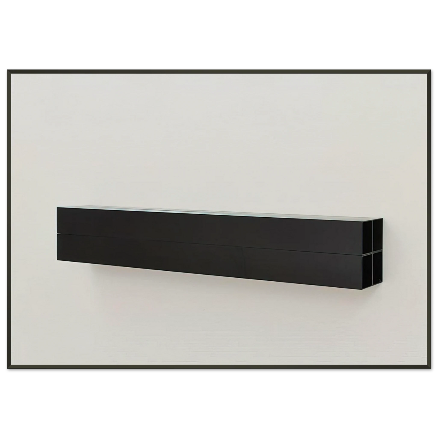 Donald Judd Untitled 1990 Framed Art Print - Aluminum Frame - 21x29.7 cm / 8x12"