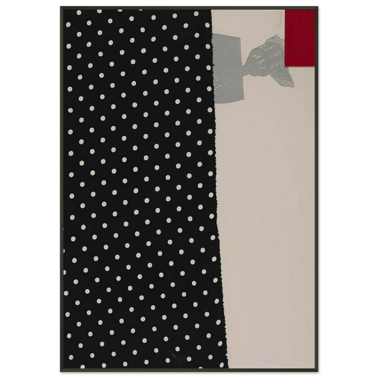 Jim Dine TOOL BOX 8 1966 Framed Art Print - Aluminum Frame - 21x29.7 cm / 8x12"