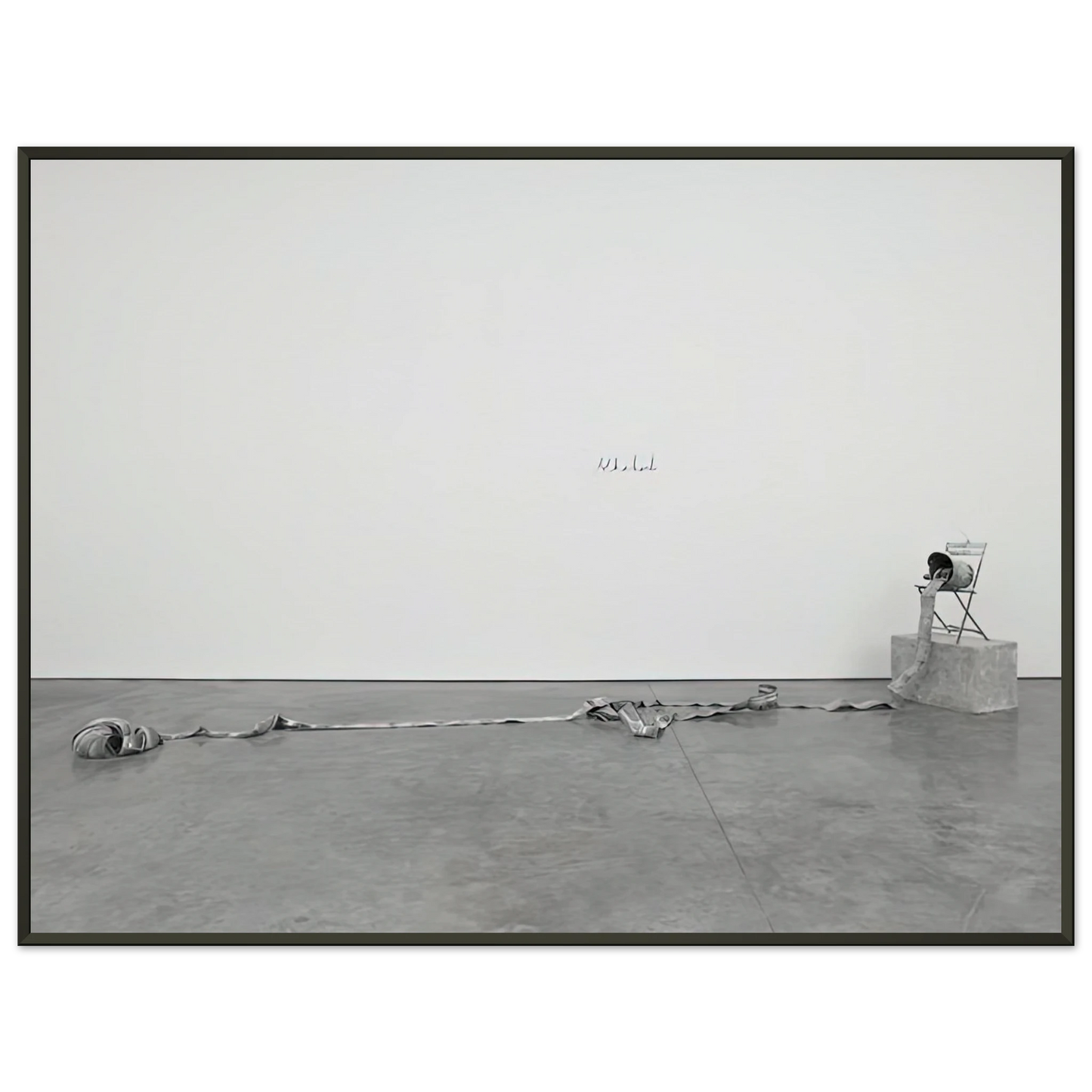 Anselm Kiefer ALKAHEST 2009 Framed Art Print - Aluminum Frame - 60x80 cm / 24x32 inches