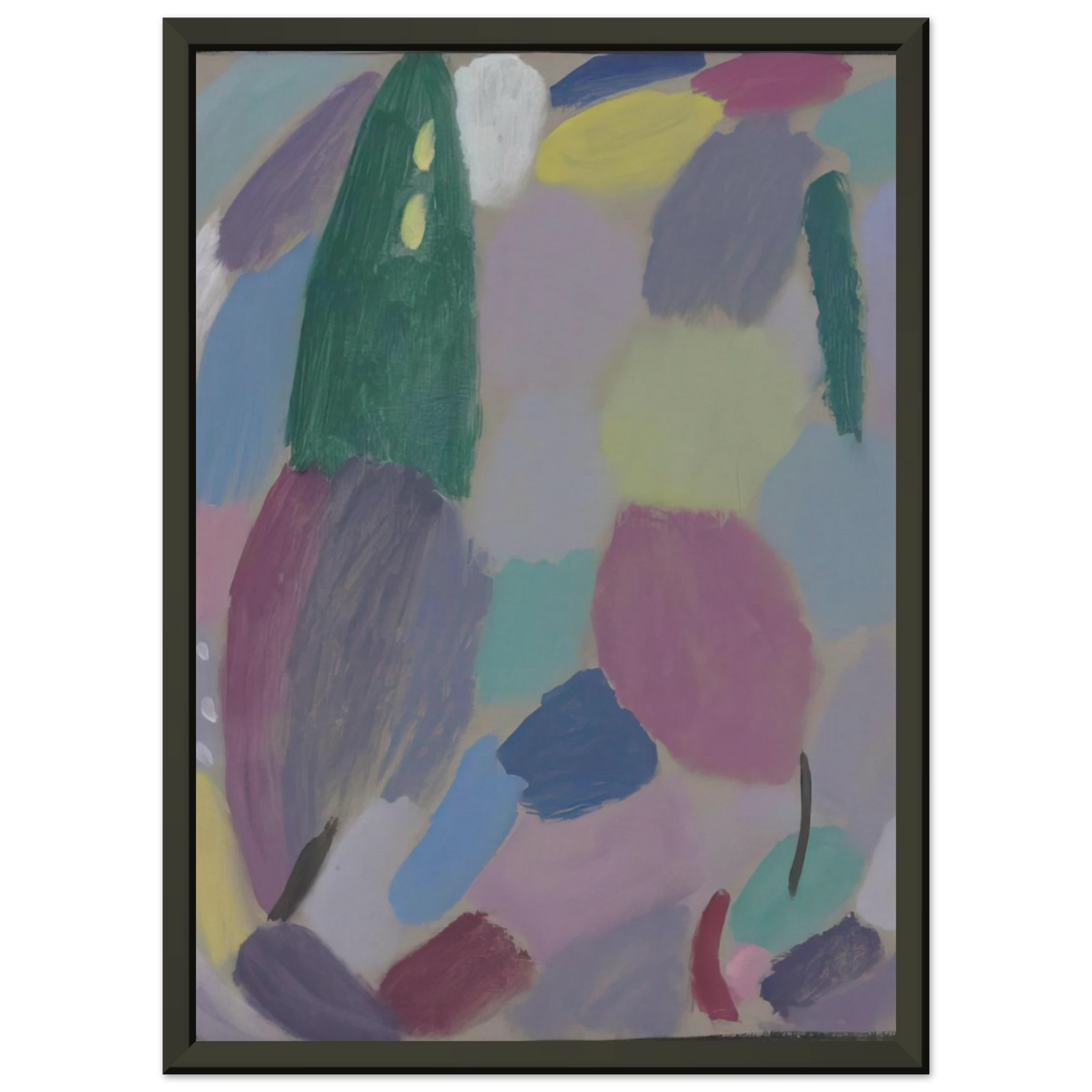 Alexej von Jawlensky VARIATION TR UMEREI 1916 Framed Art Print - Aluminum Frame - 70x100 cm / 28x40 inches