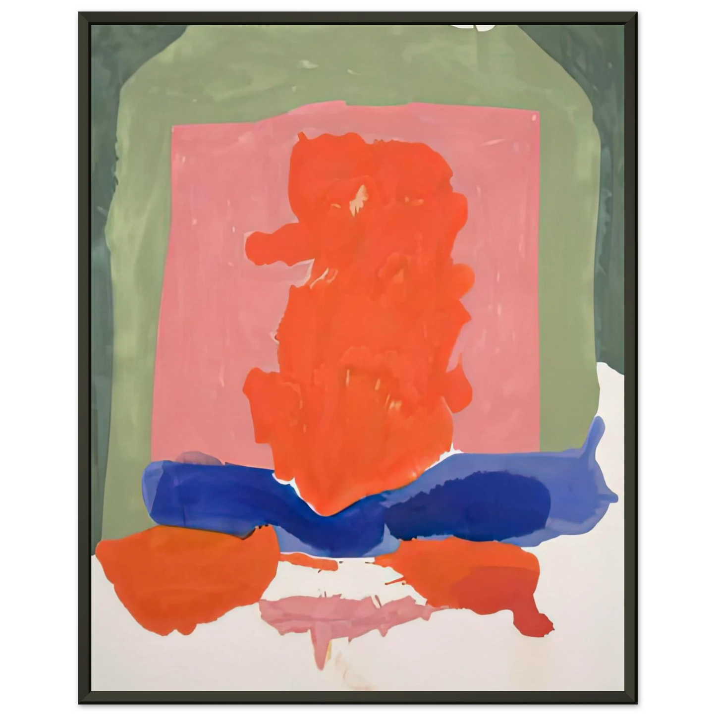 Helen Frankenthaler Smalls Paradise 1964 Framed Art Print - Aluminum Frame - 70x100 cm / 28x40 inches