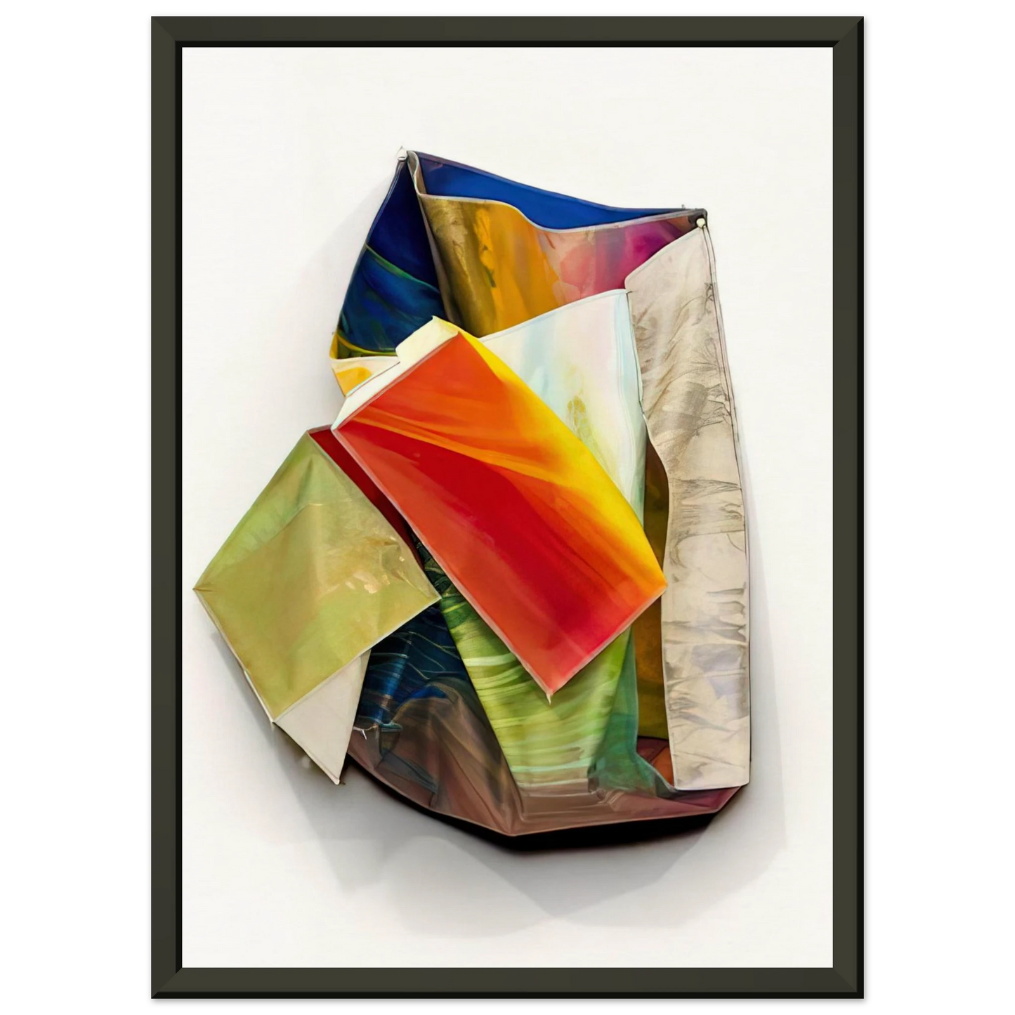 Sam Gilliam Sac 2 Framed Art Print - Aluminum Frame - 60x80 cm / 24x32 inches