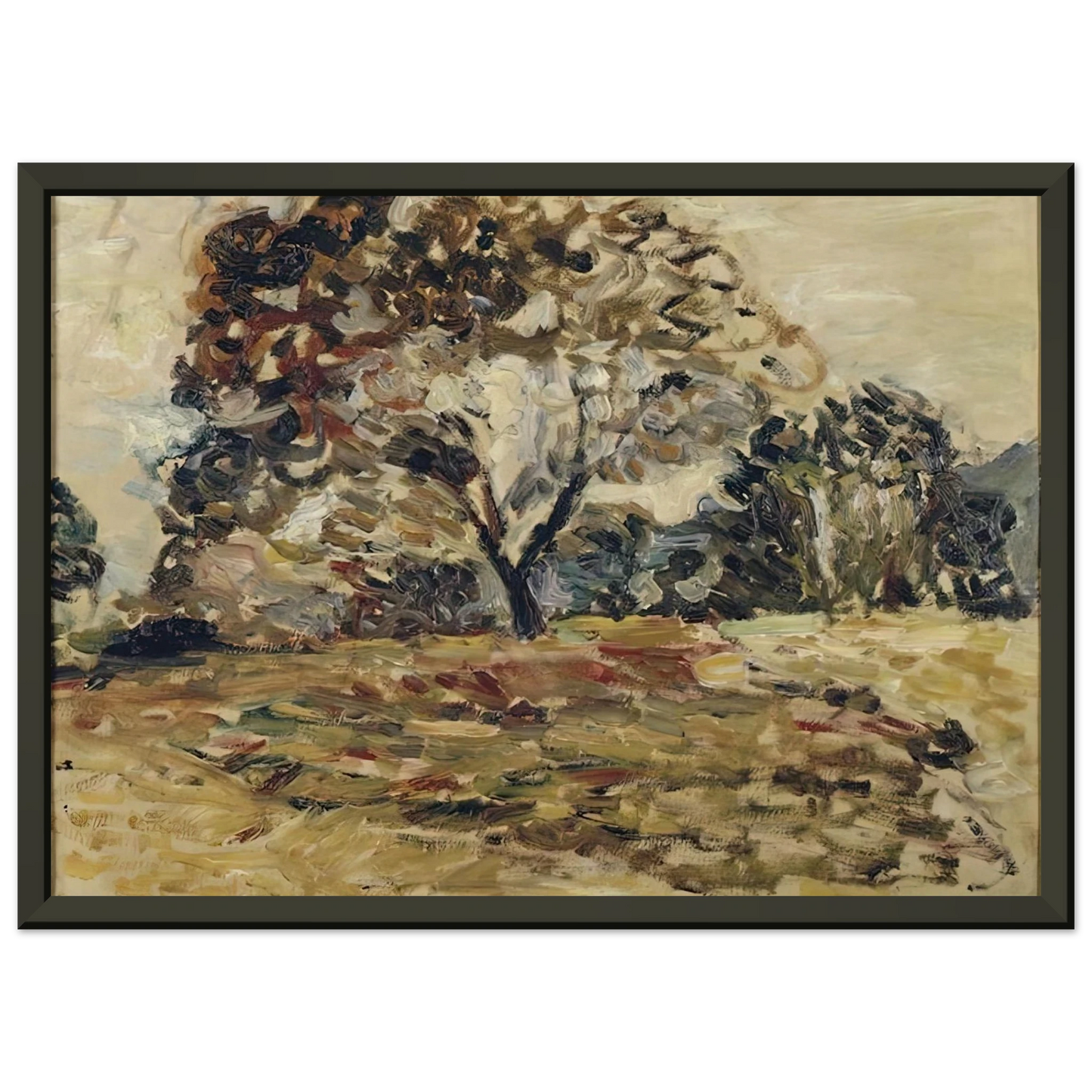 Henri Matisse LANDSCAPE OF CORSICA 1 Framed Art Print - Aluminum Frame - 60x80 cm / 24x32 inches