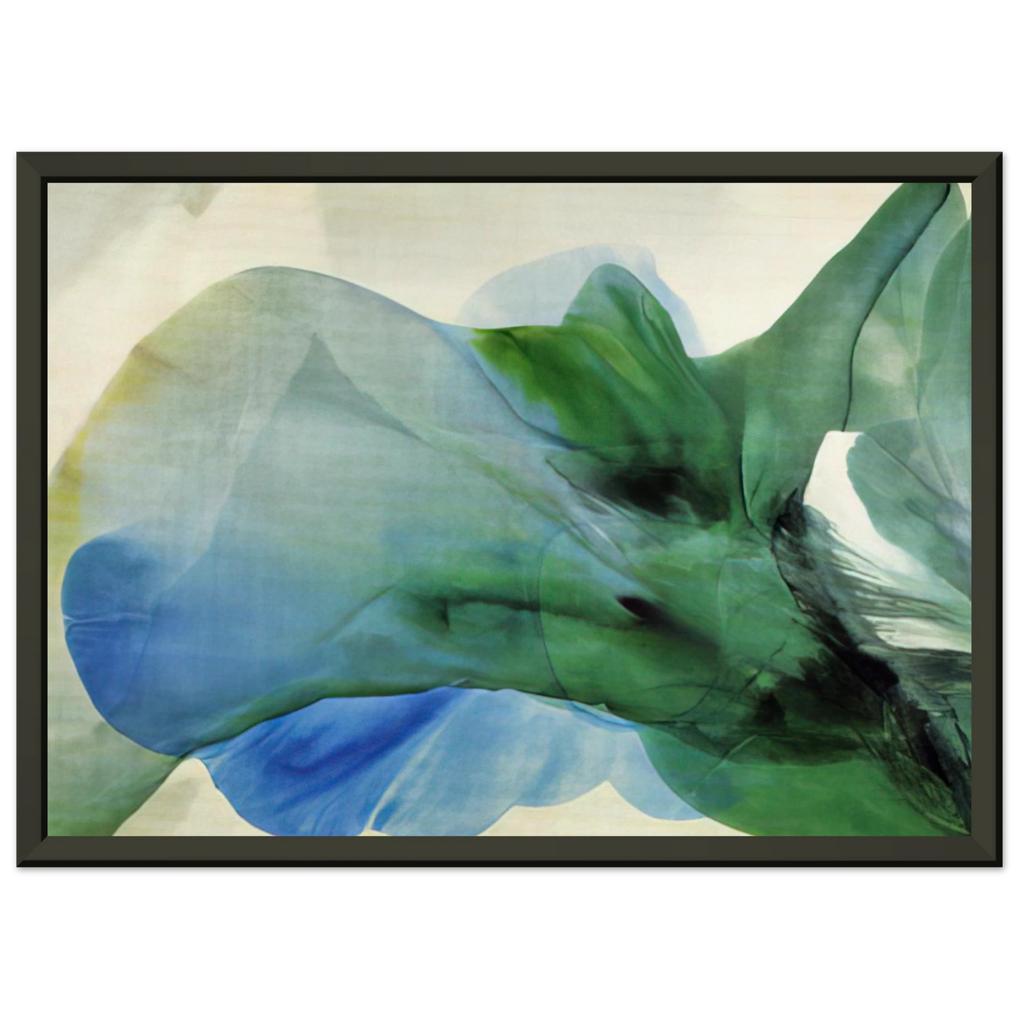 Paul Jenkins Phenomena Kwan Yin 1969 Framed Art Print - Aluminum Frame - 70x100 cm / 28x40 inches