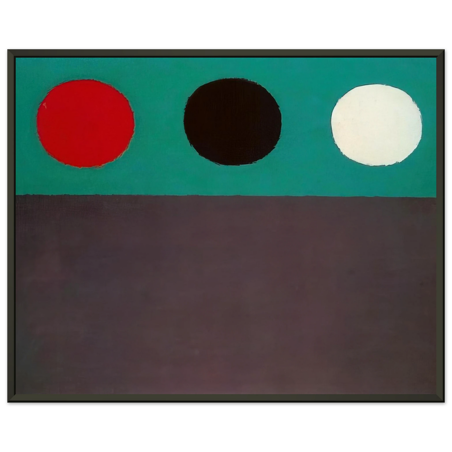 Adolph Gottlieb Loomineg 2 1969 Framed Art Print - Aluminum Frame - 40x50 cm / 16x20 inches