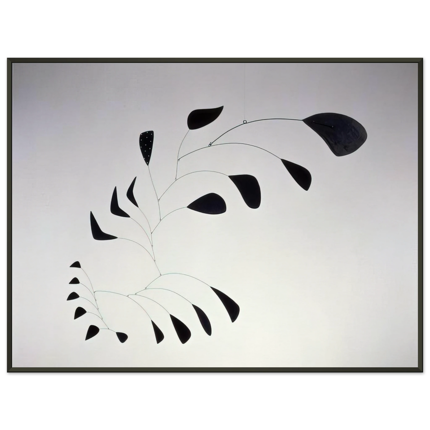 Alexander Calder VERTICAL FOLIAGE 1941 Framed Art Print - Aluminum Frame - 60x80 cm / 24x32 inches