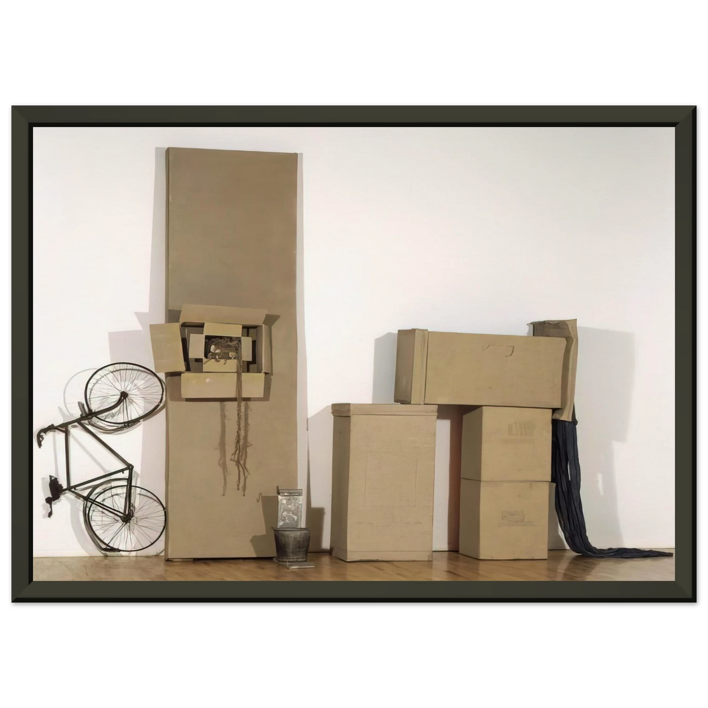 Robert Rauschenberg UNTITLED EARLY EGYPTIAN 1973 Framed Art Print - Aluminum Frame - 40x50 cm / 16x20 inches