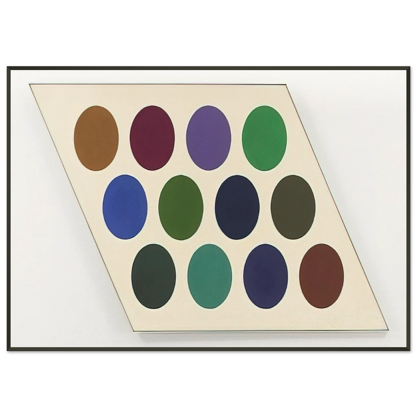 Thomas Downing Korfu 1965 Framed Art Print - Aluminum Frame - 21x29.7 cm / 8x12"