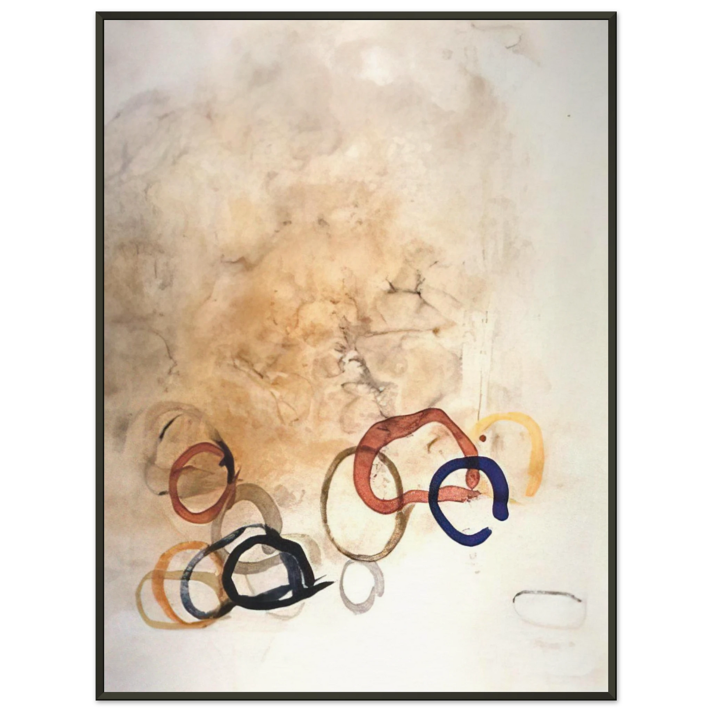 John Cage 11 Stones 1989 Framed Art Print - Aluminum Frame - 60x80 cm / 24x32 inches