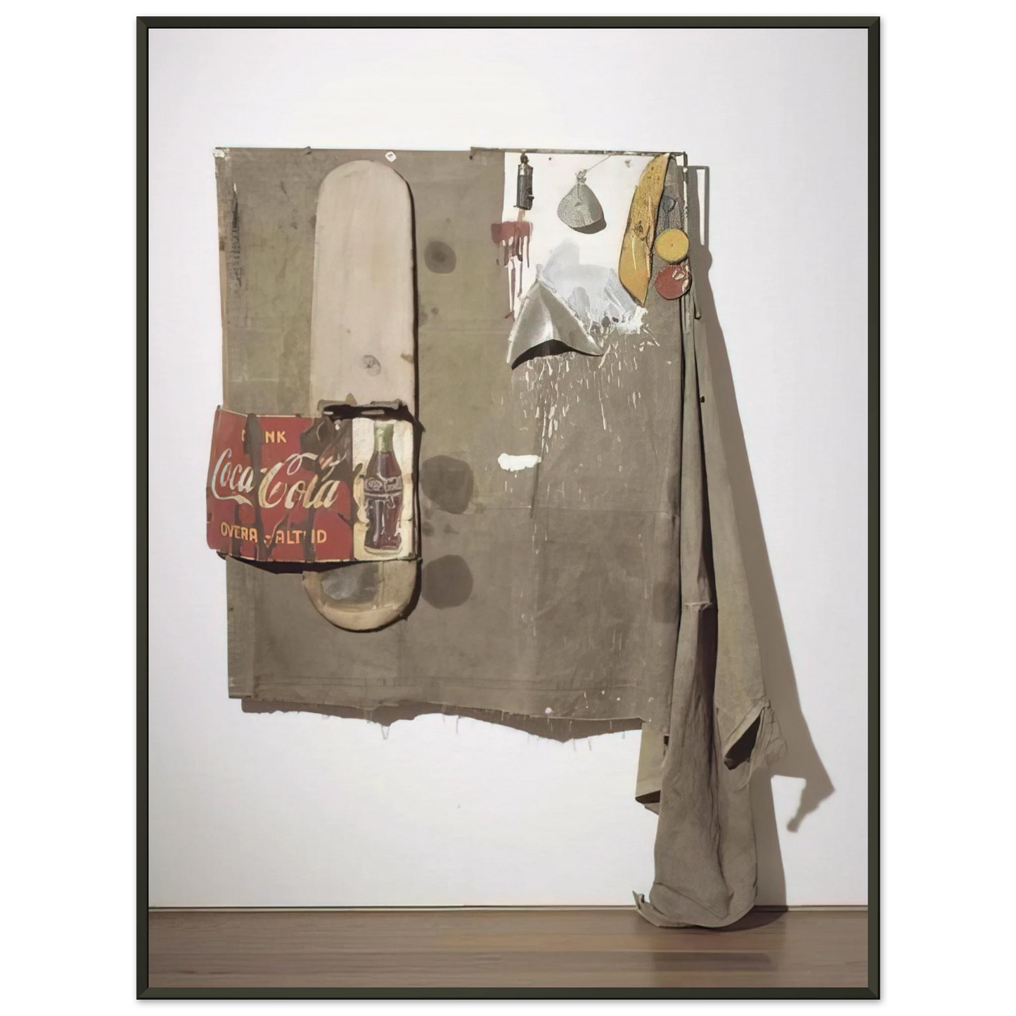 Robert Rauschenberg DYLABY 1962 Framed Art Print - Aluminum Frame - 60x80 cm / 24x32 inches