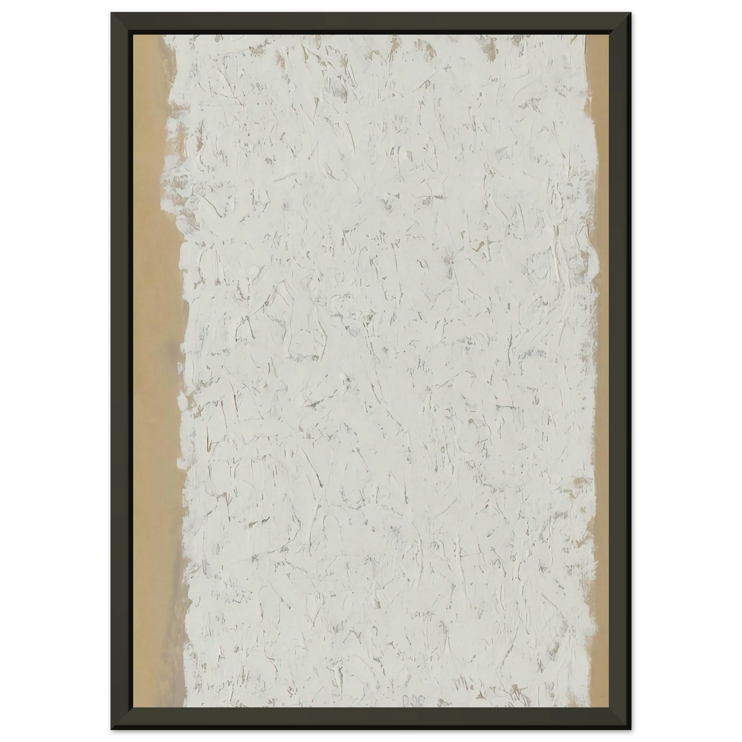 Robert Ryman Enter Framed Art Print - Aluminum Frame - 60x80 cm / 24x32 inches