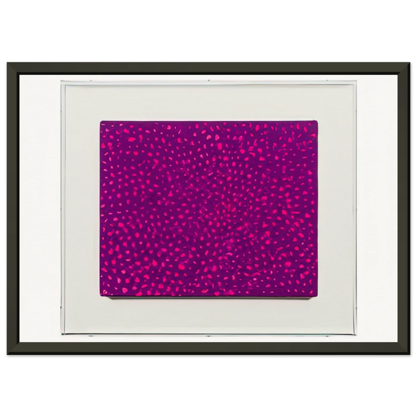 Yayoi Kusama NETS 70 Framed Art Print - Aluminum Frame - 70x100 cm / 28x40 inches