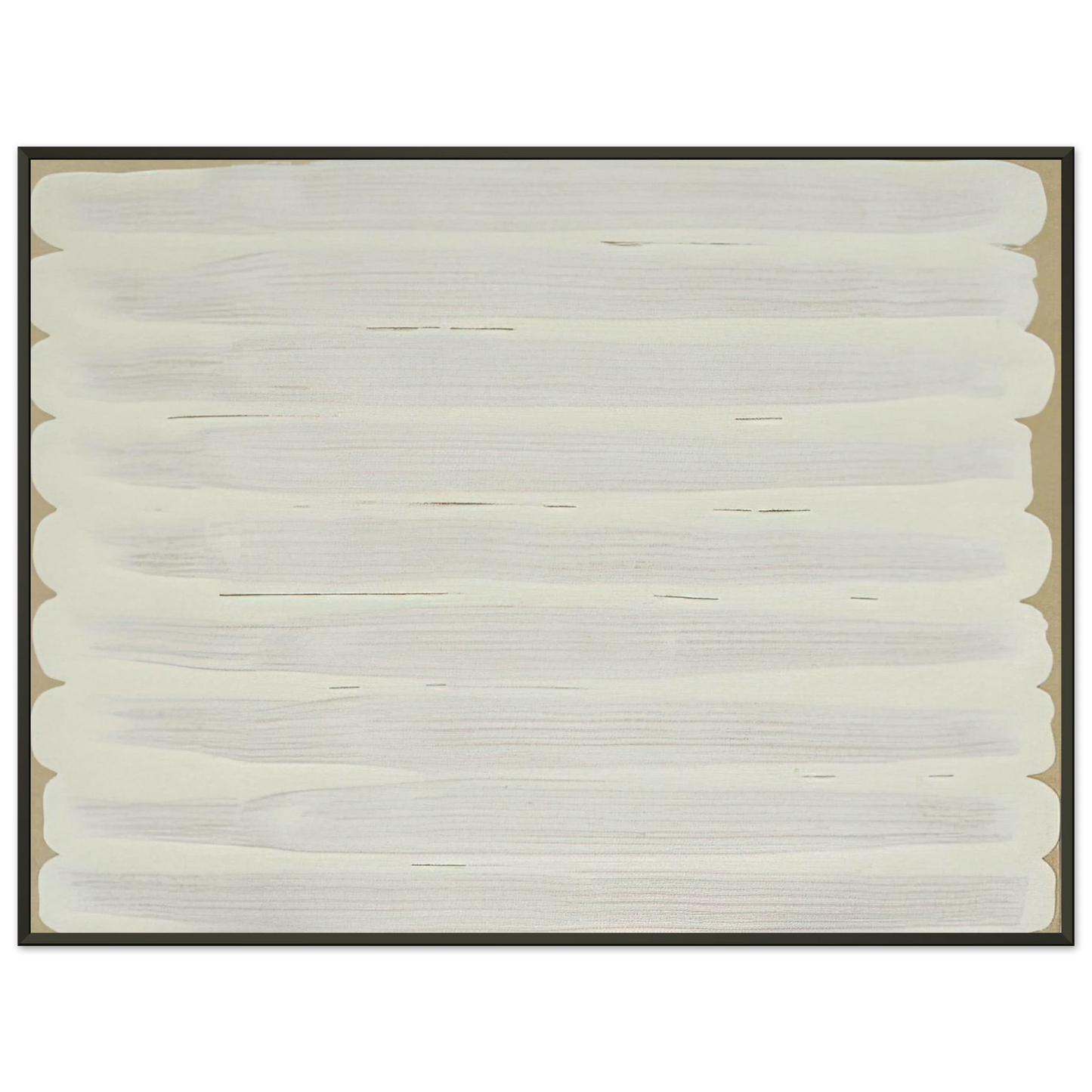 Robert Ryman Untitled 1965 Framed Art Print - Aluminum Frame - 60x80 cm / 24x32 inches