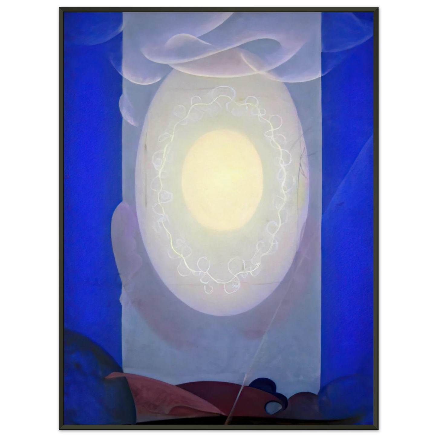 Agnes Lawrence Pelton Light Center 1961 Framed Art Print - Aluminum Frame - 60x80 cm / 24x32 inches