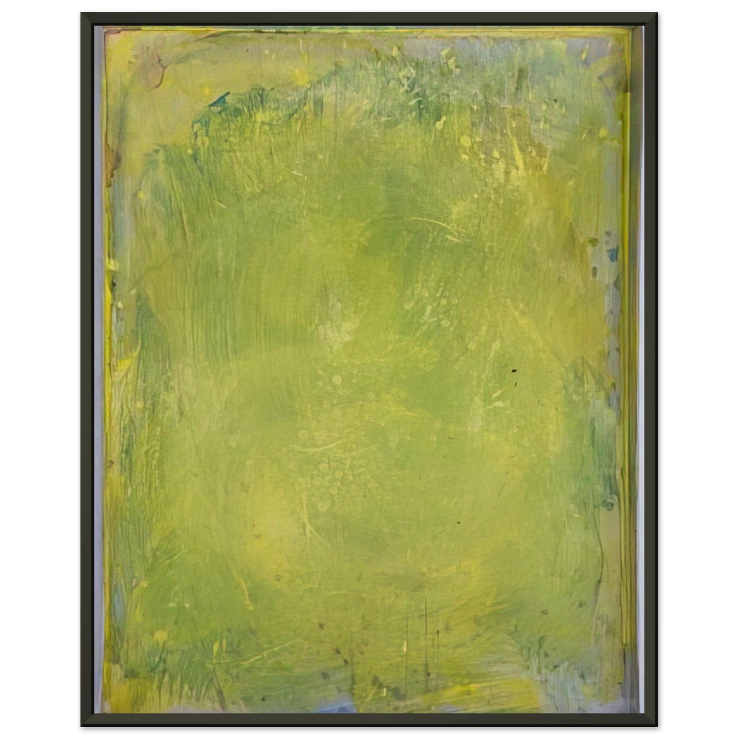 Gotthard Graubner FARBWANNE 1984 Framed Art Print - Aluminum Frame - 60x80 cm / 24x32 inches