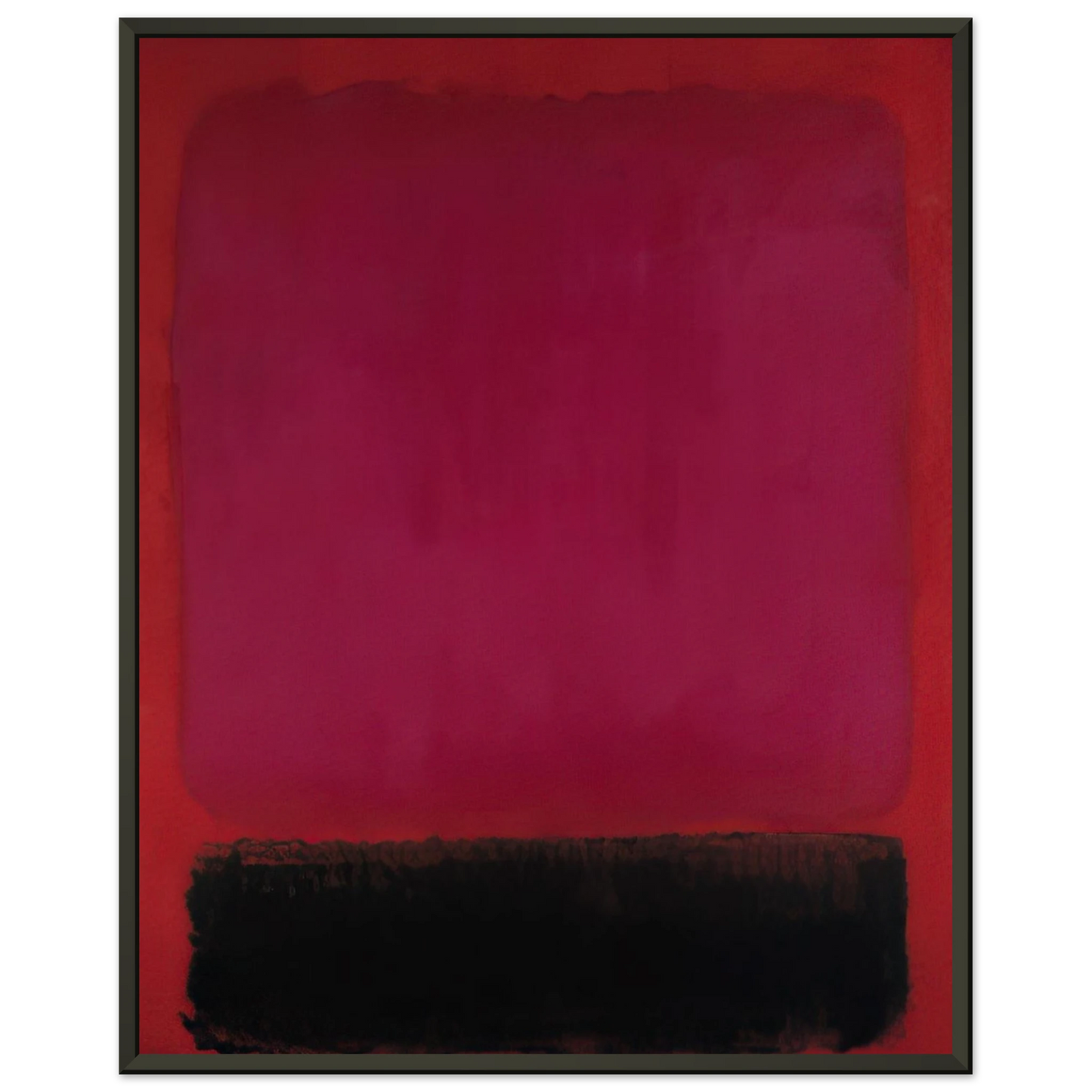 Helen Frankenthaler Untitled 1967 Framed Art Print - Aluminum Frame - 60x80 cm / 24x32 inches