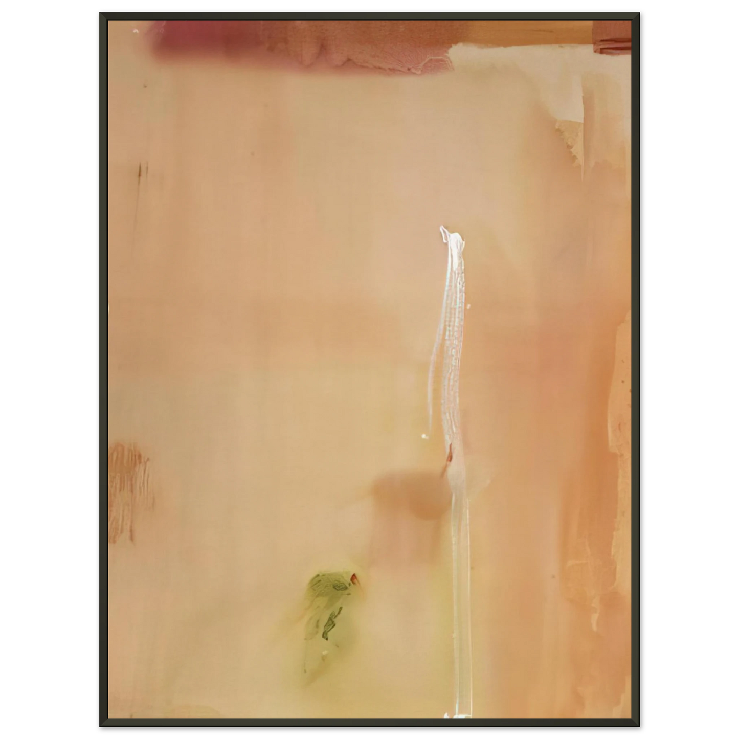 Helen Frankenthaler  Dawn Stroke  1977 Framed Art Print  - Aluminum Frame - 40x50 cm / 16x20 inches