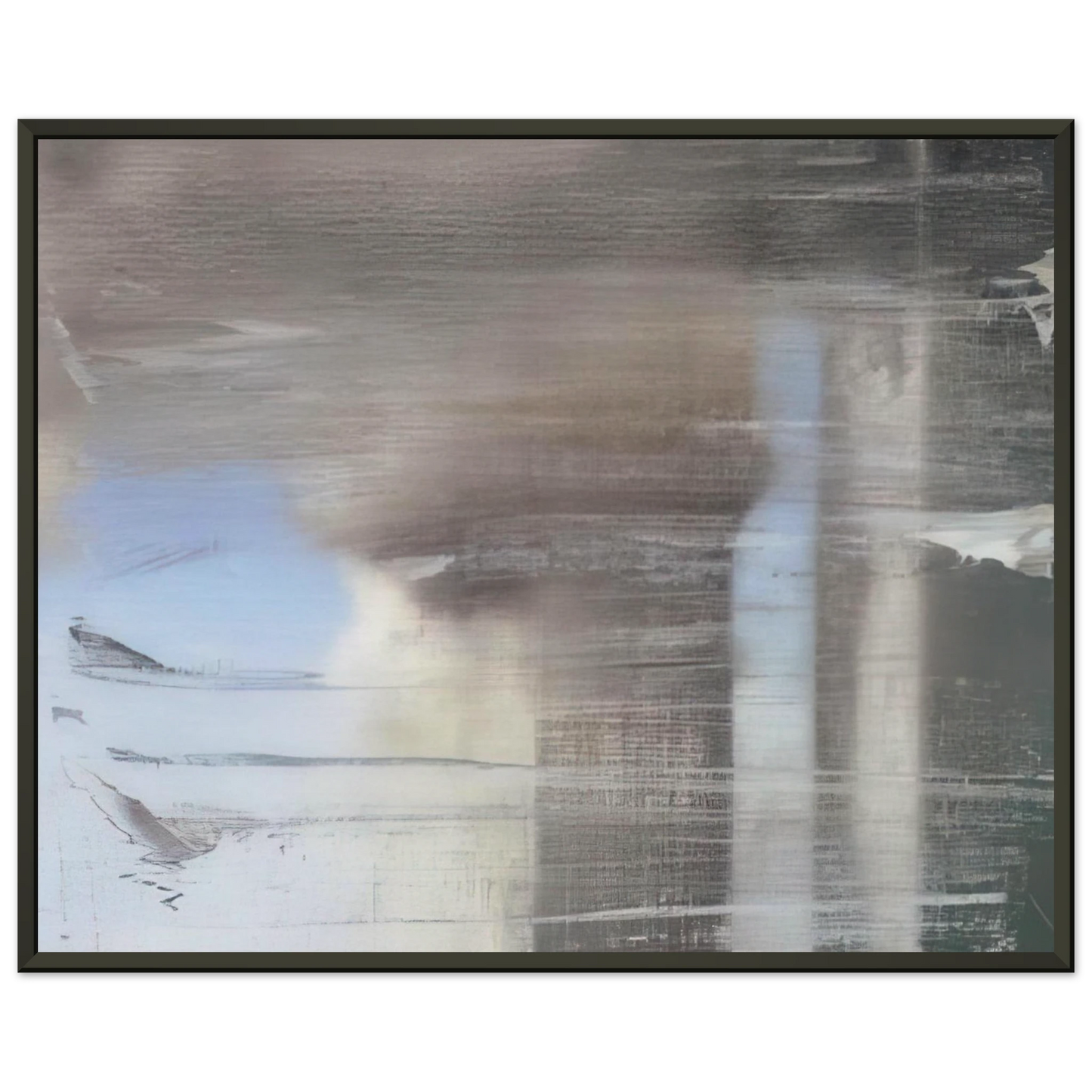 Gerhard Richter SEPTEMBER 2005 Framed Art Print - Aluminum Frame - 70x100 cm / 28x40 inches