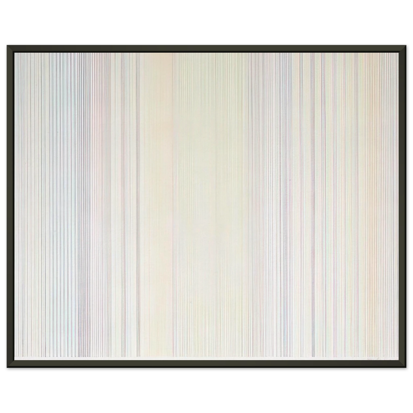 Gene Davis Albatross 1973 Framed Art Print - Aluminum Frame - 40x50 cm / 16x20 inches