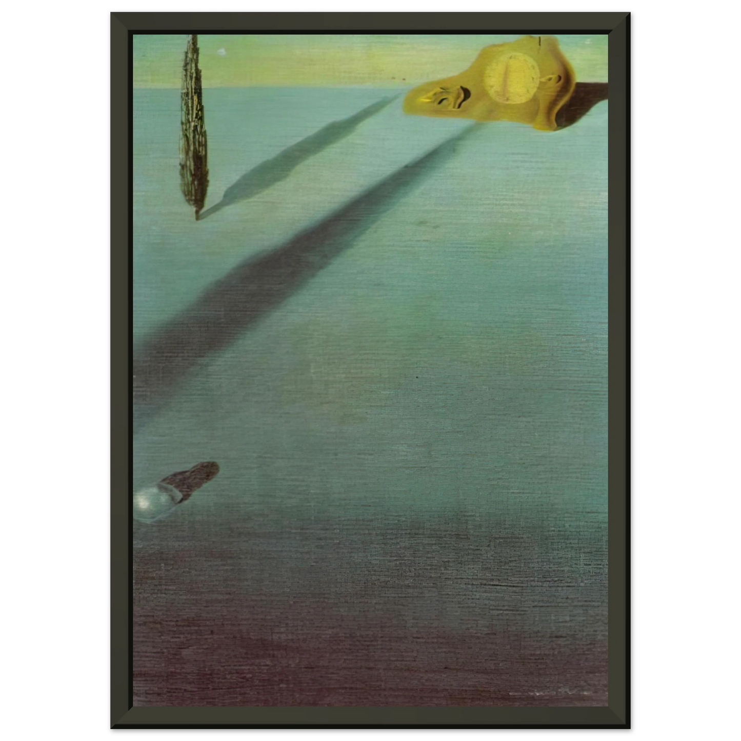 Salvador Dali THE SENSE OF SPEED Framed Art Print - Aluminum Frame - 60x80 cm / 24x32 inches