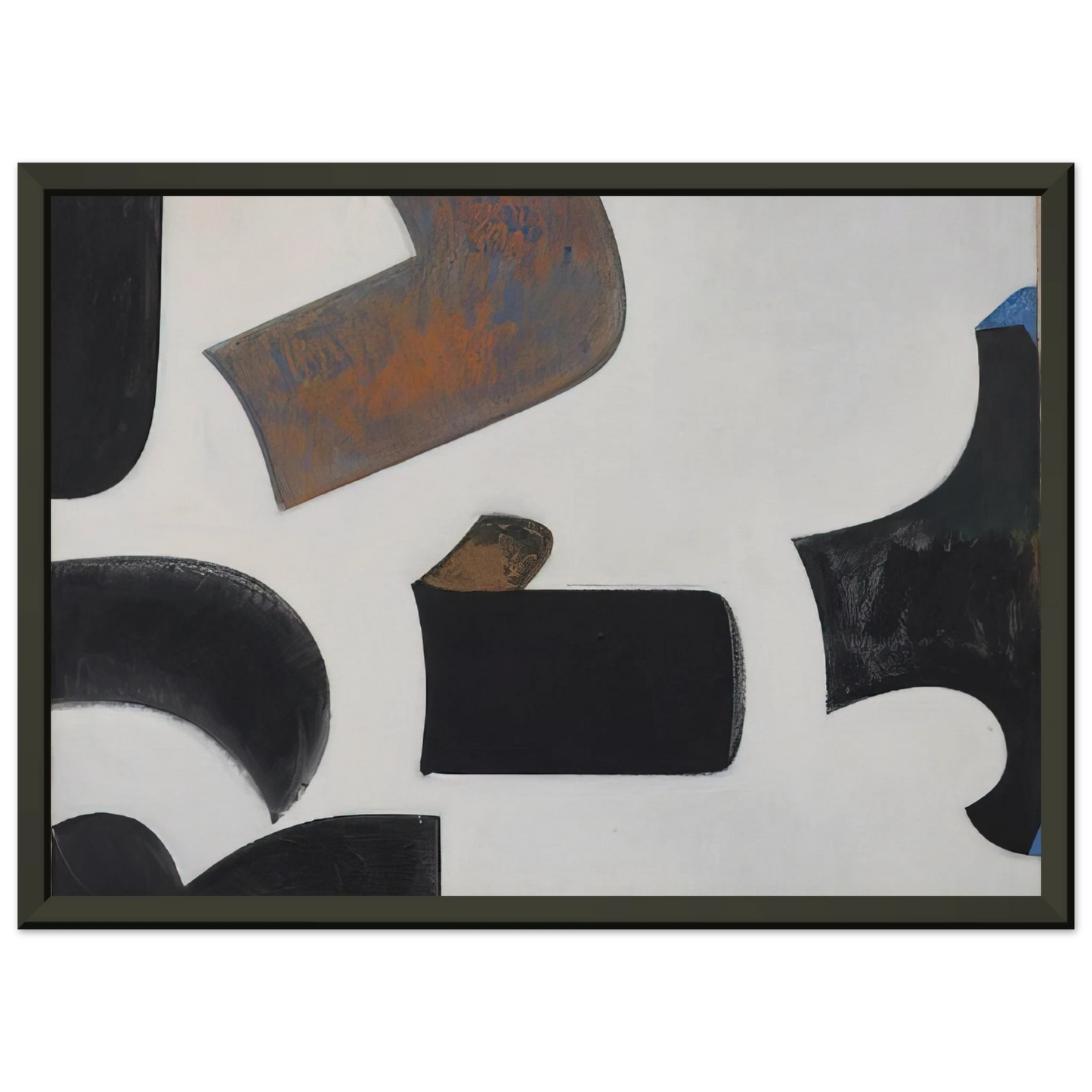 Donald Judd Untitled 1958 Framed Art Print - Aluminum Frame - 70x100 cm / 28x40 inches
