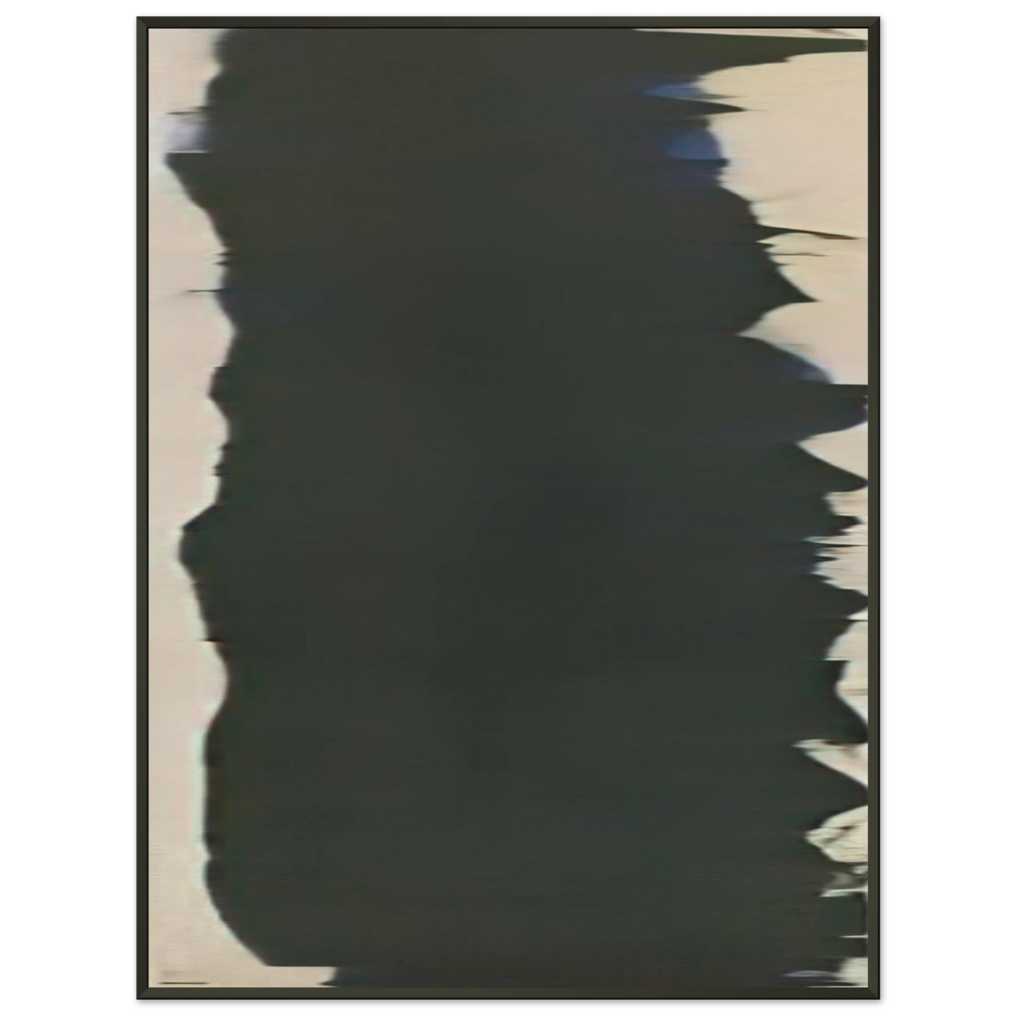 Barnett Newman Outcry Framed Art Print - Aluminum Frame - 60x80 cm / 24x32 inches