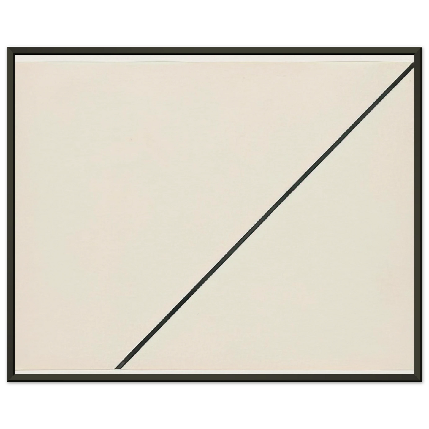 Ellsworth Kelly Diagonal Framed Art Print - Aluminum Frame - 60x80 cm / 24x32 inches